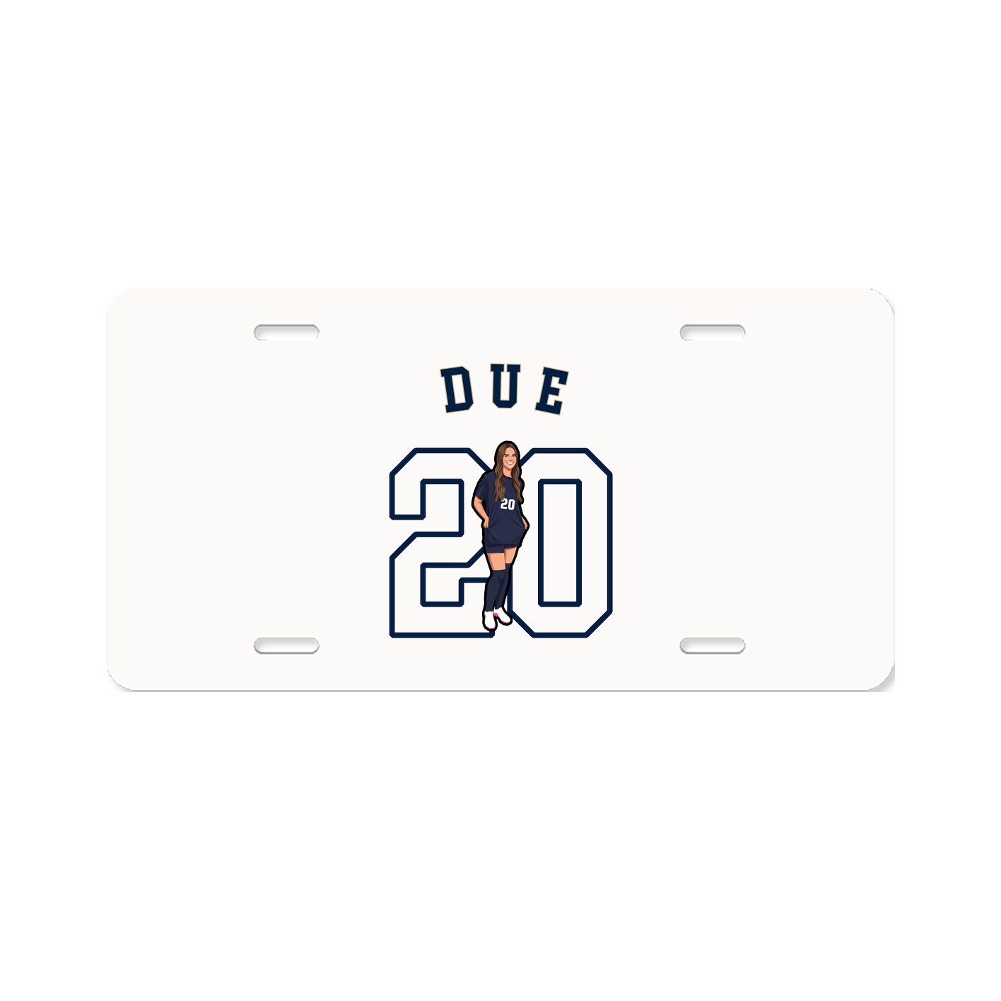 License Plate — Shirsey Arch in Classic