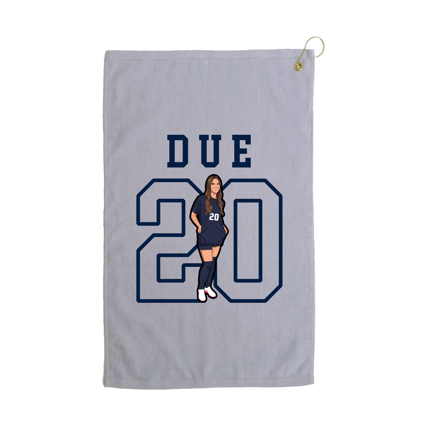 Golf Towel — Shirsey in Grey