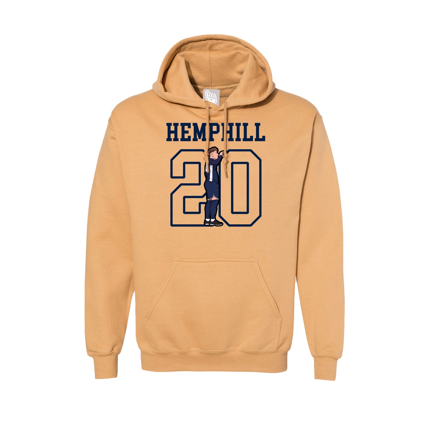 Hoodie — Shirsey in Vegas Gold