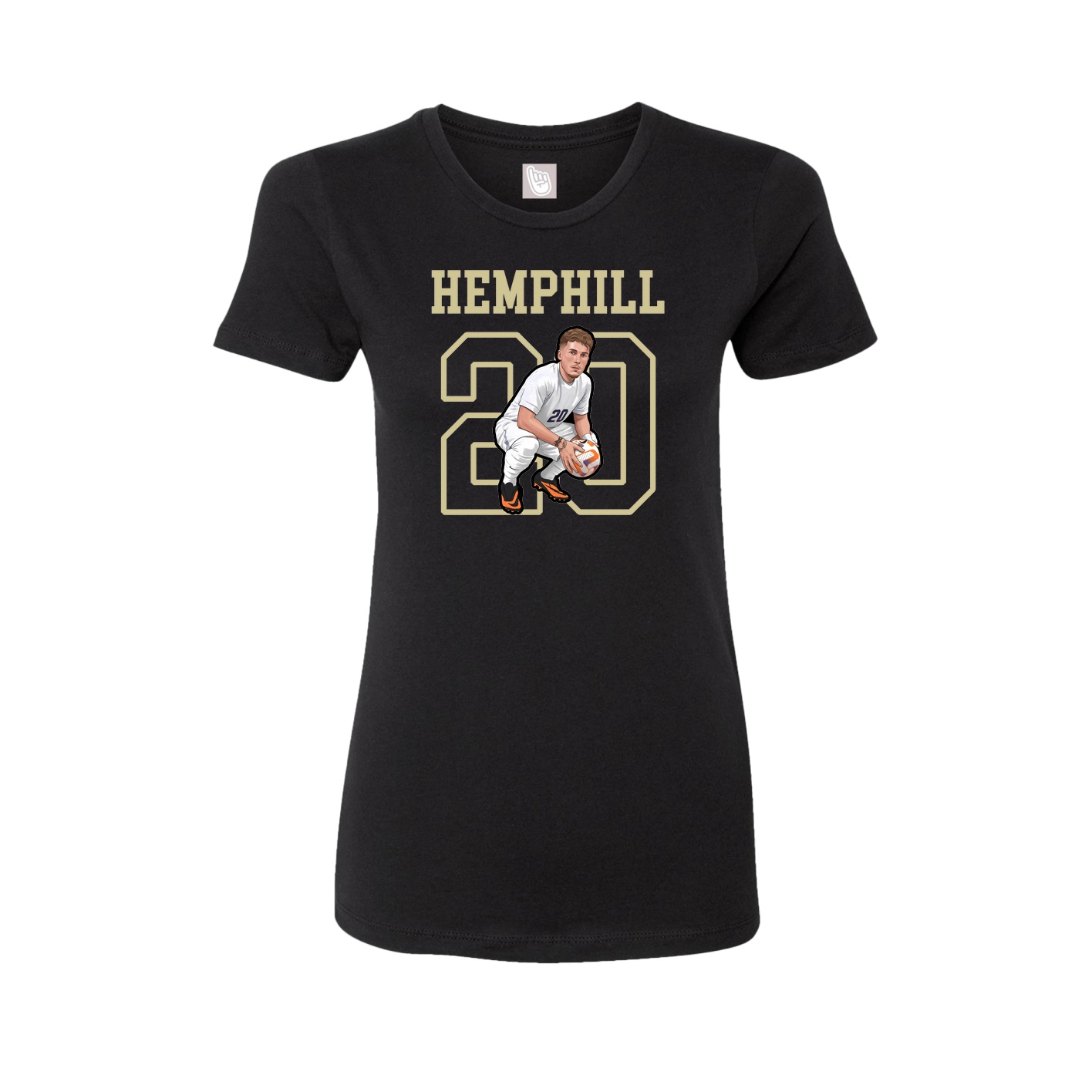 Fitted Women's Tee — Shirsey in Black