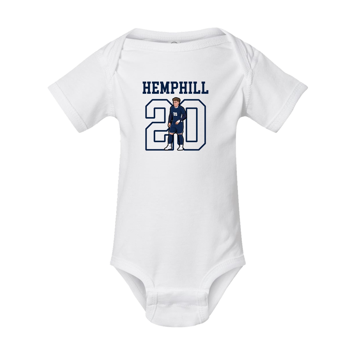Baby Onesie — Shirsey in White