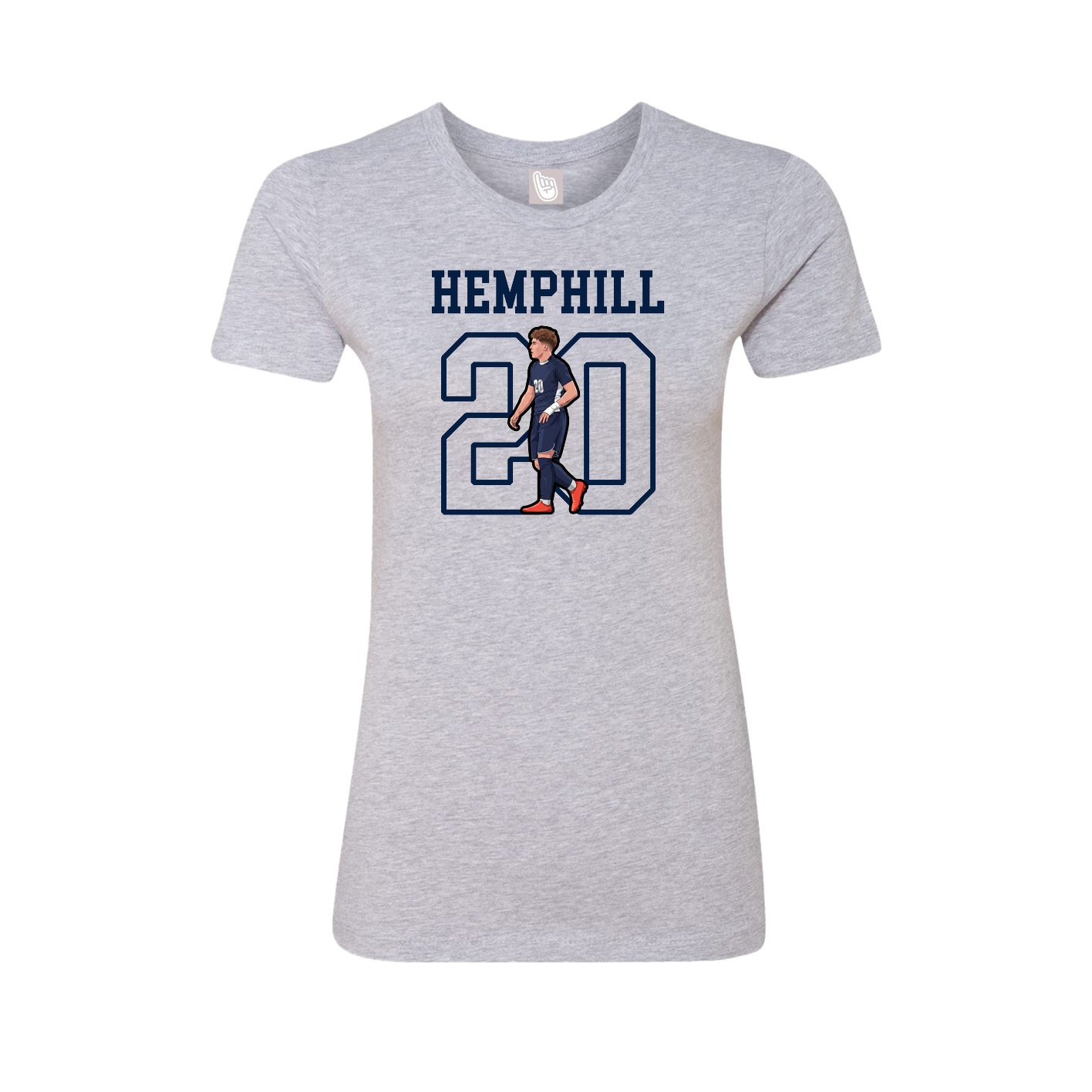 Fitted Women's Tee — Shirsey in Grey