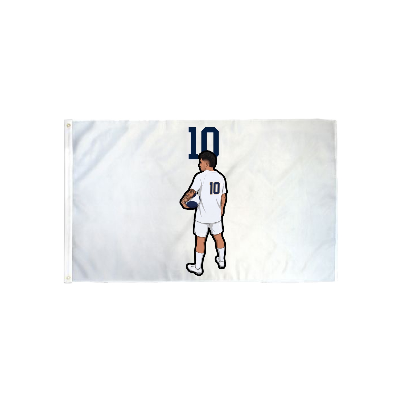 3x5 Flag — Number Top in Classic