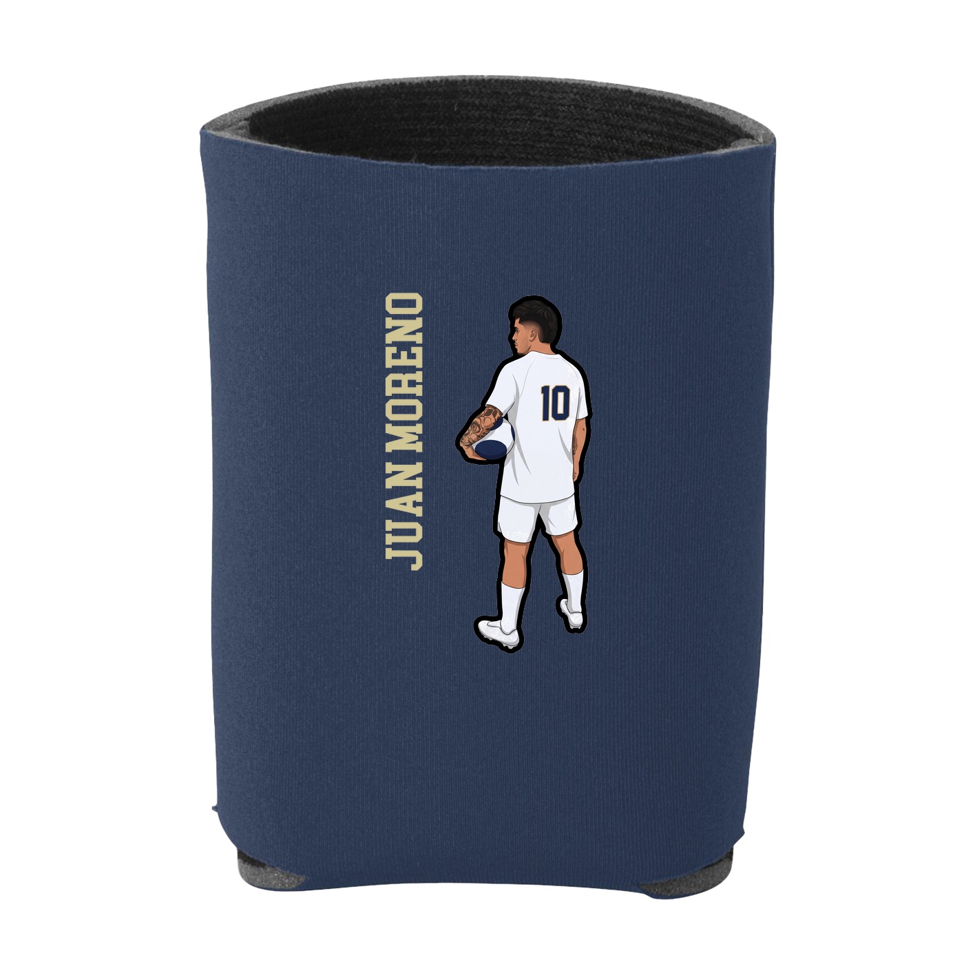 Can Holder — Name Vertical in Navy