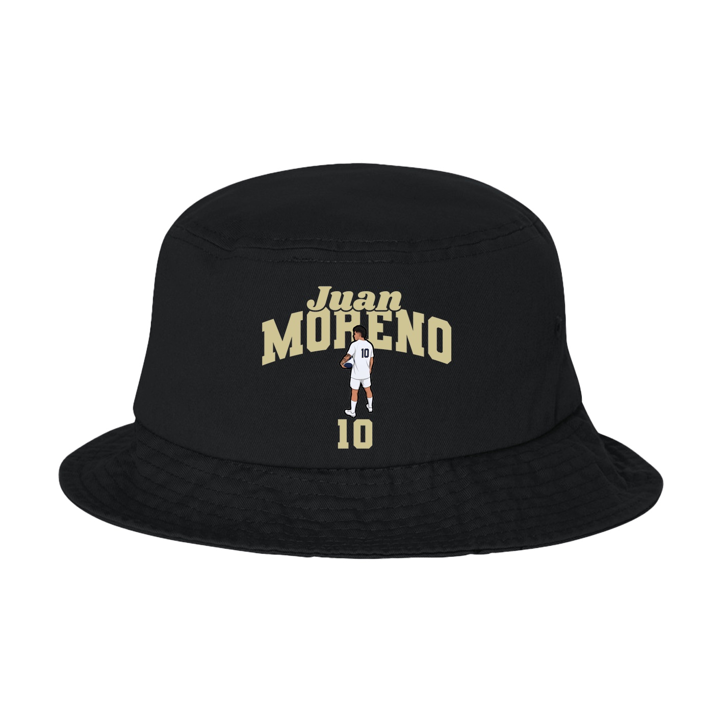 Bucket Cap — Signature Arch in Black