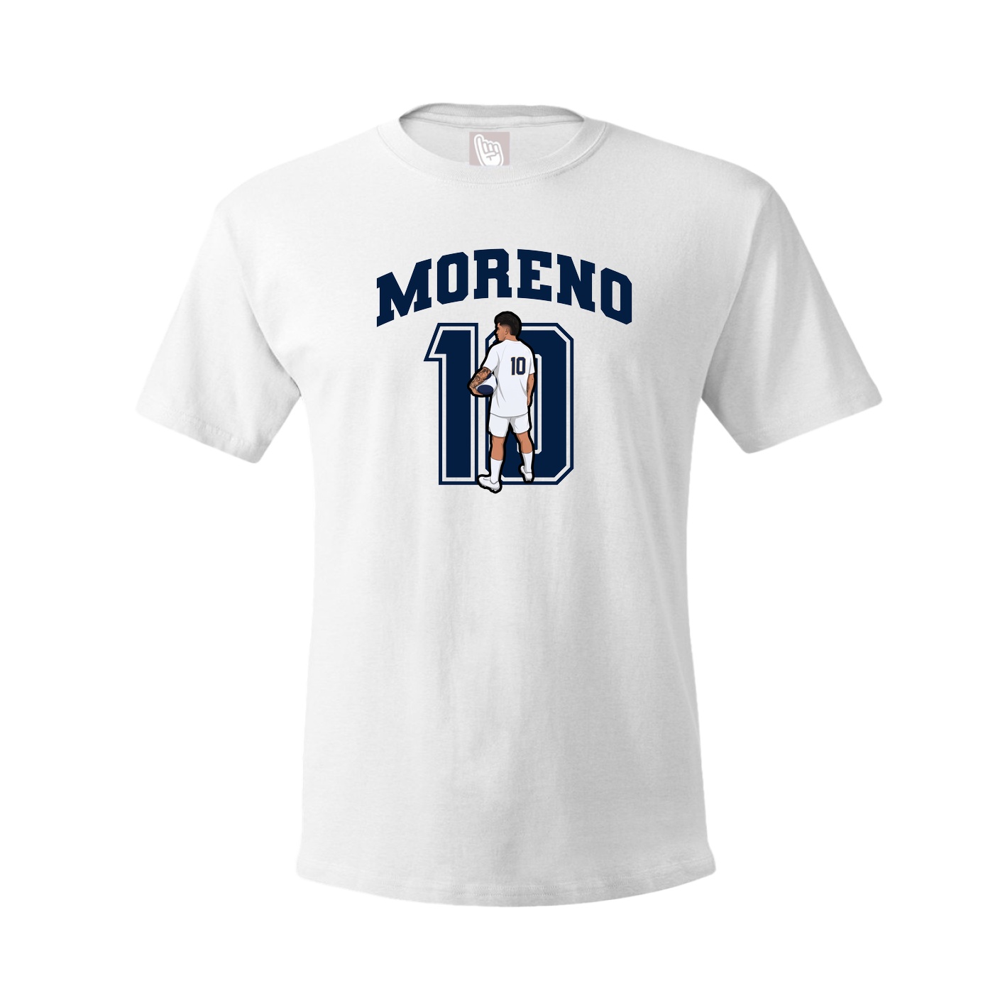 Tee — Number in White