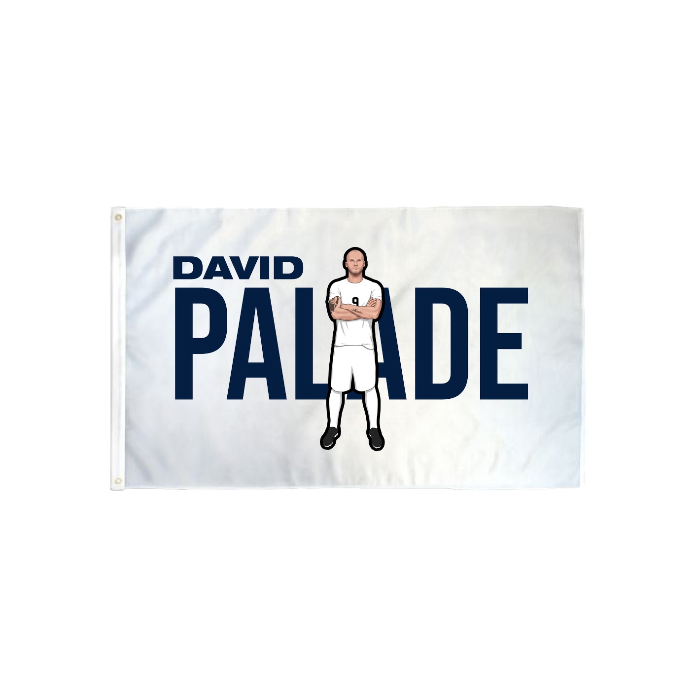 3x5 Flag — Player Name in Classic