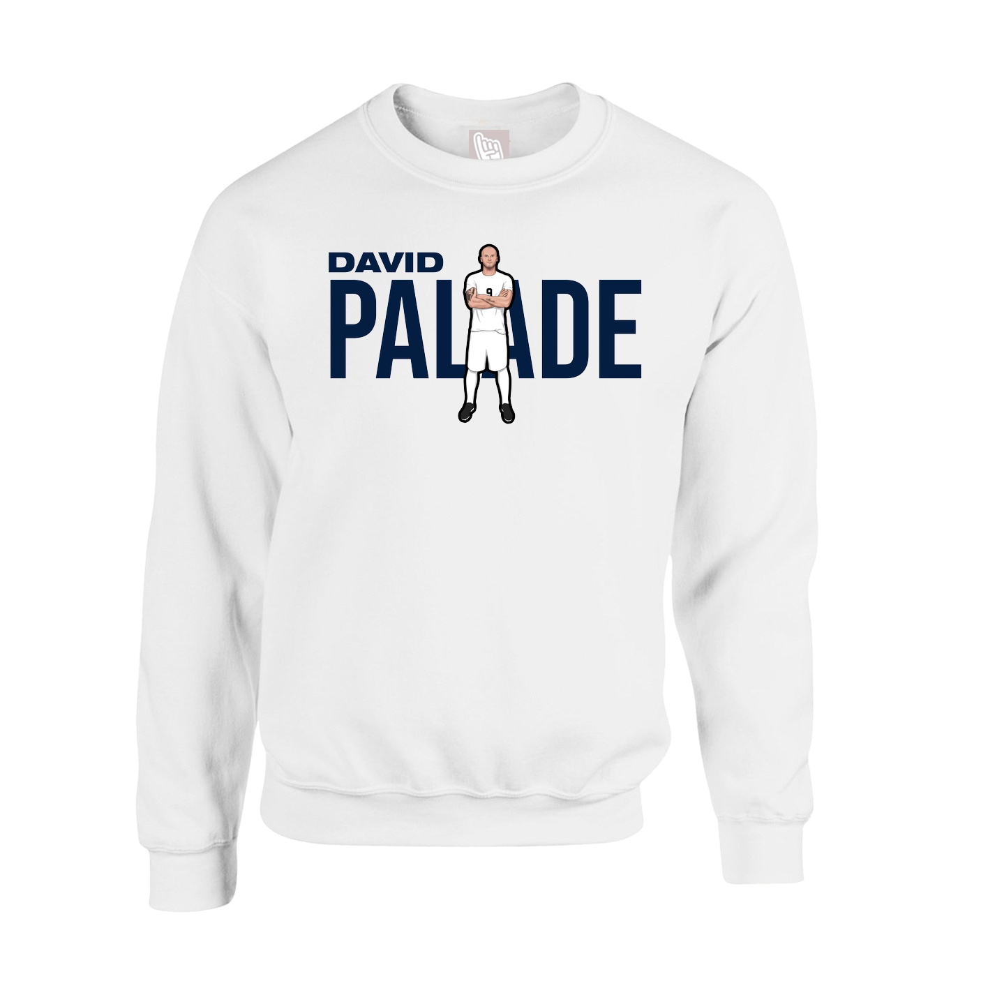 Fleece Crew — Player Name in White