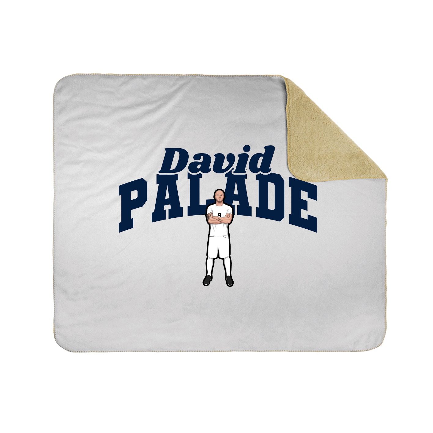 Throw Blanket — Signature Arch in White