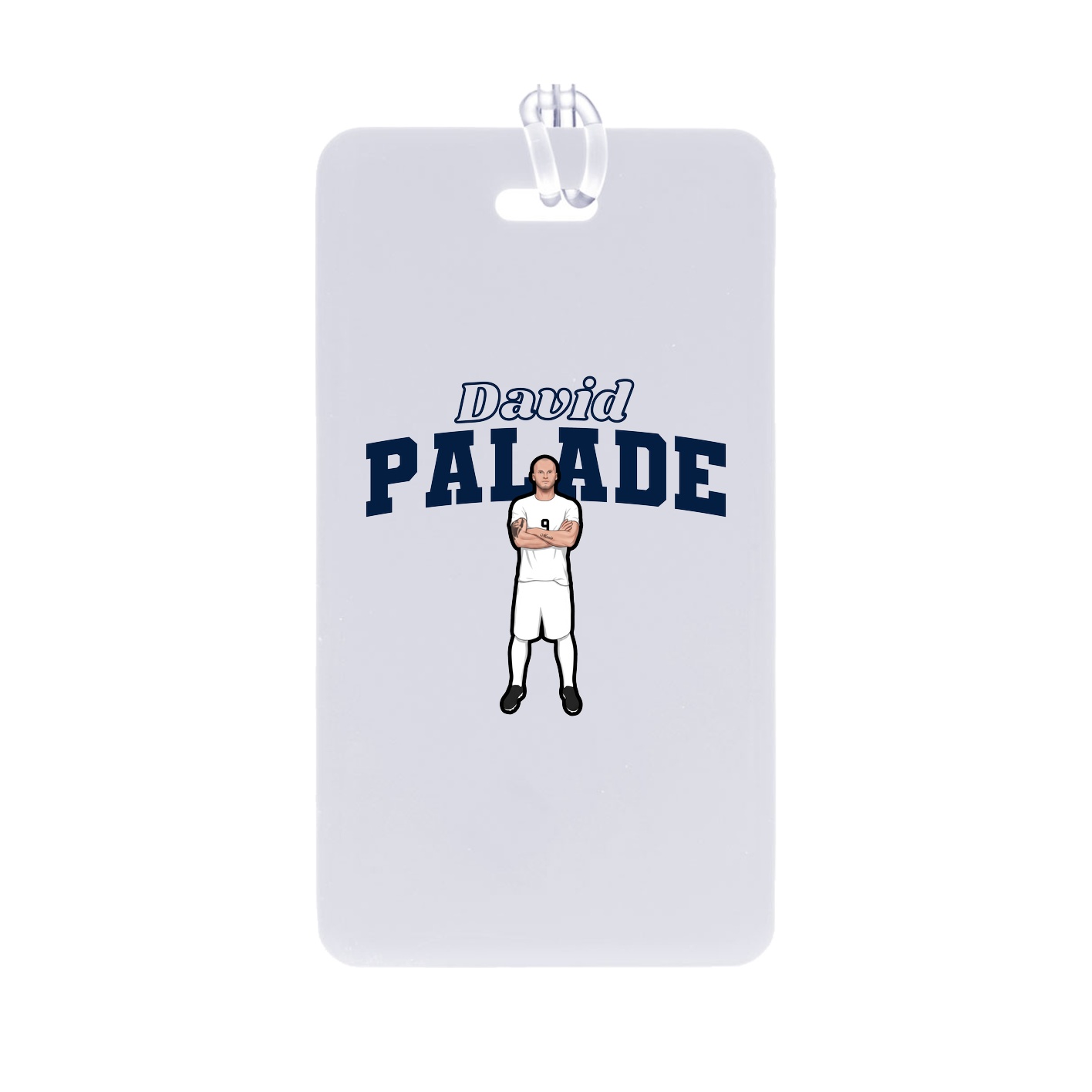 Bag Tag — Name Arch in Classic