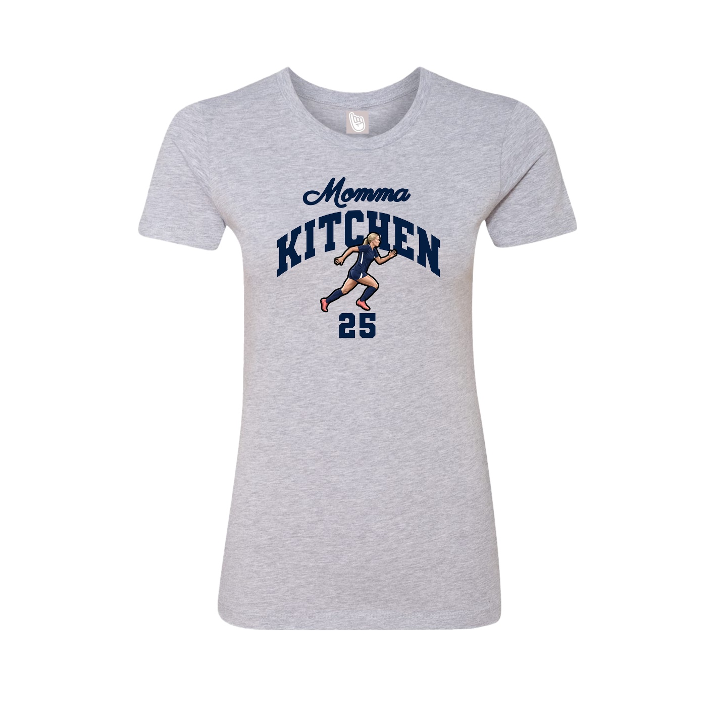 Womens Tee — Mothers Day Arch in Grey