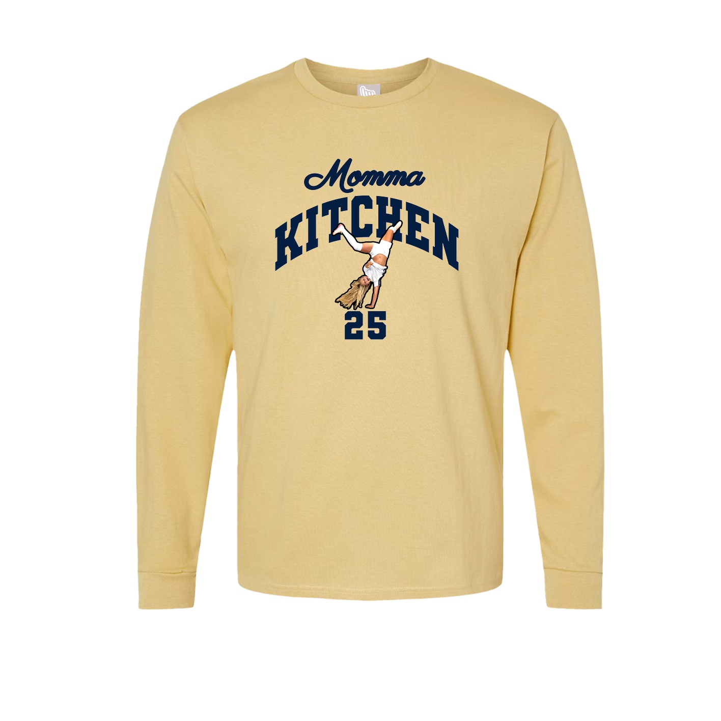 Long Sleeve Tee — Mothers Day Arch in Vegas Gold