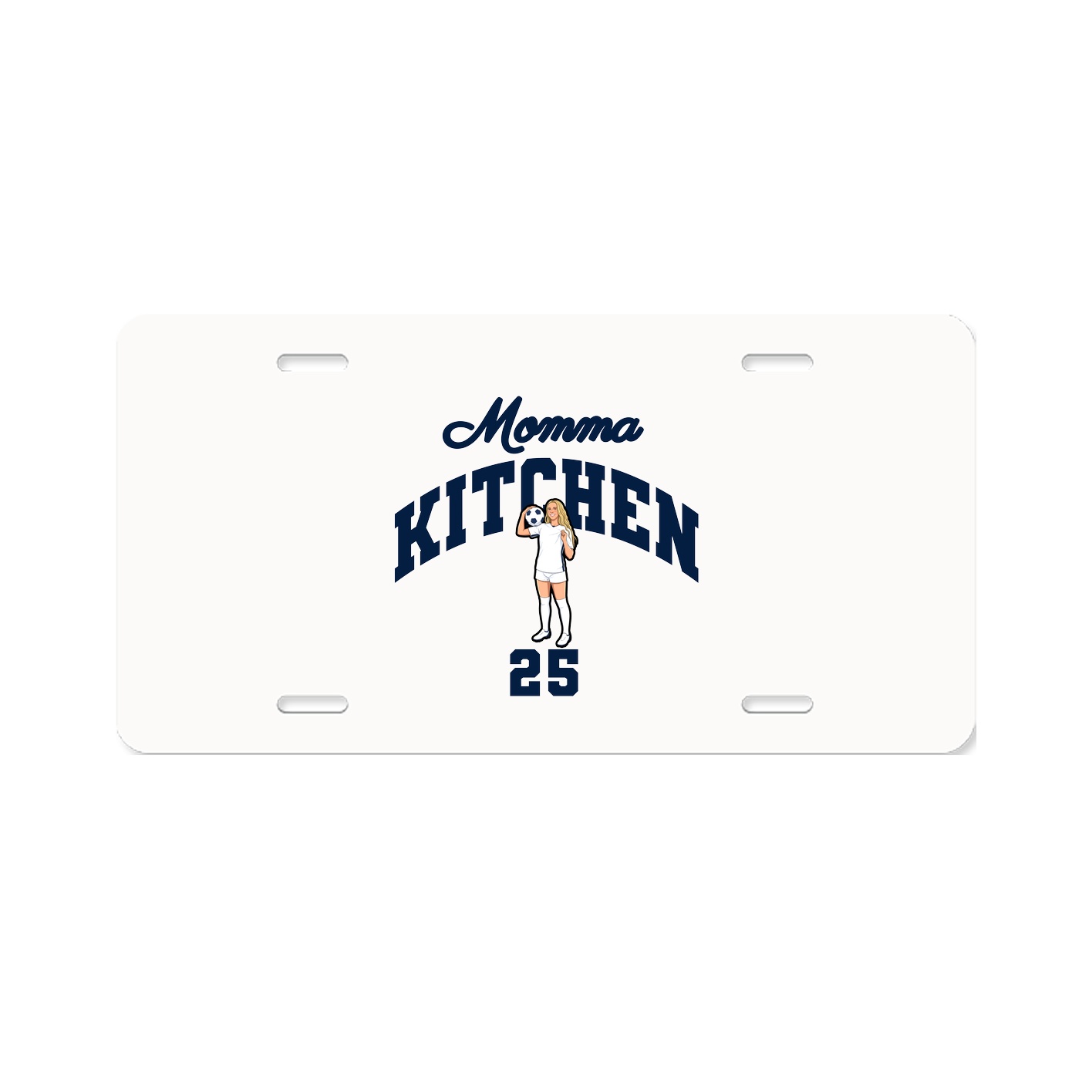 License Plate — Mothers Day Arch in Classic