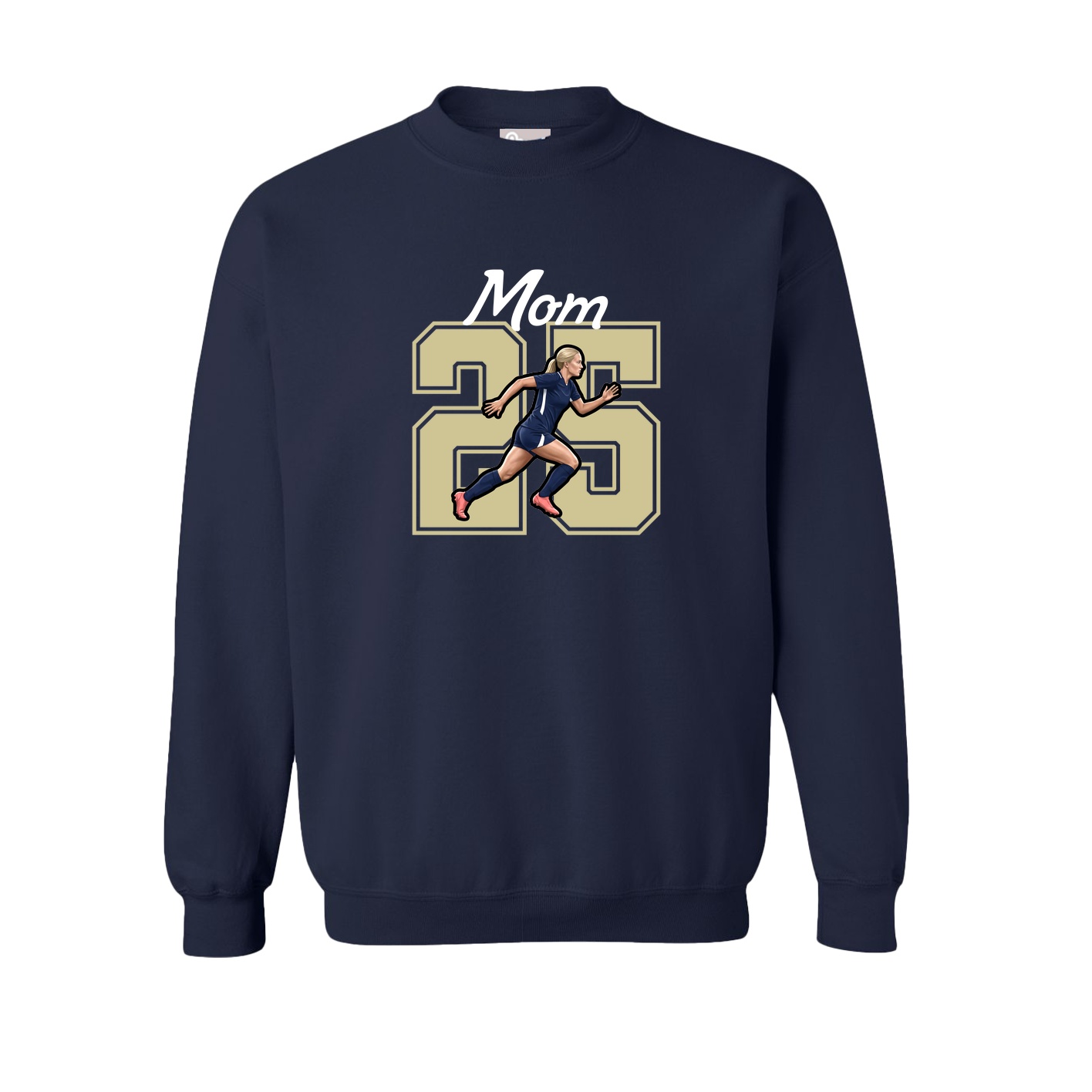Fleece Crew — Mothers Day Shirsey in Navy