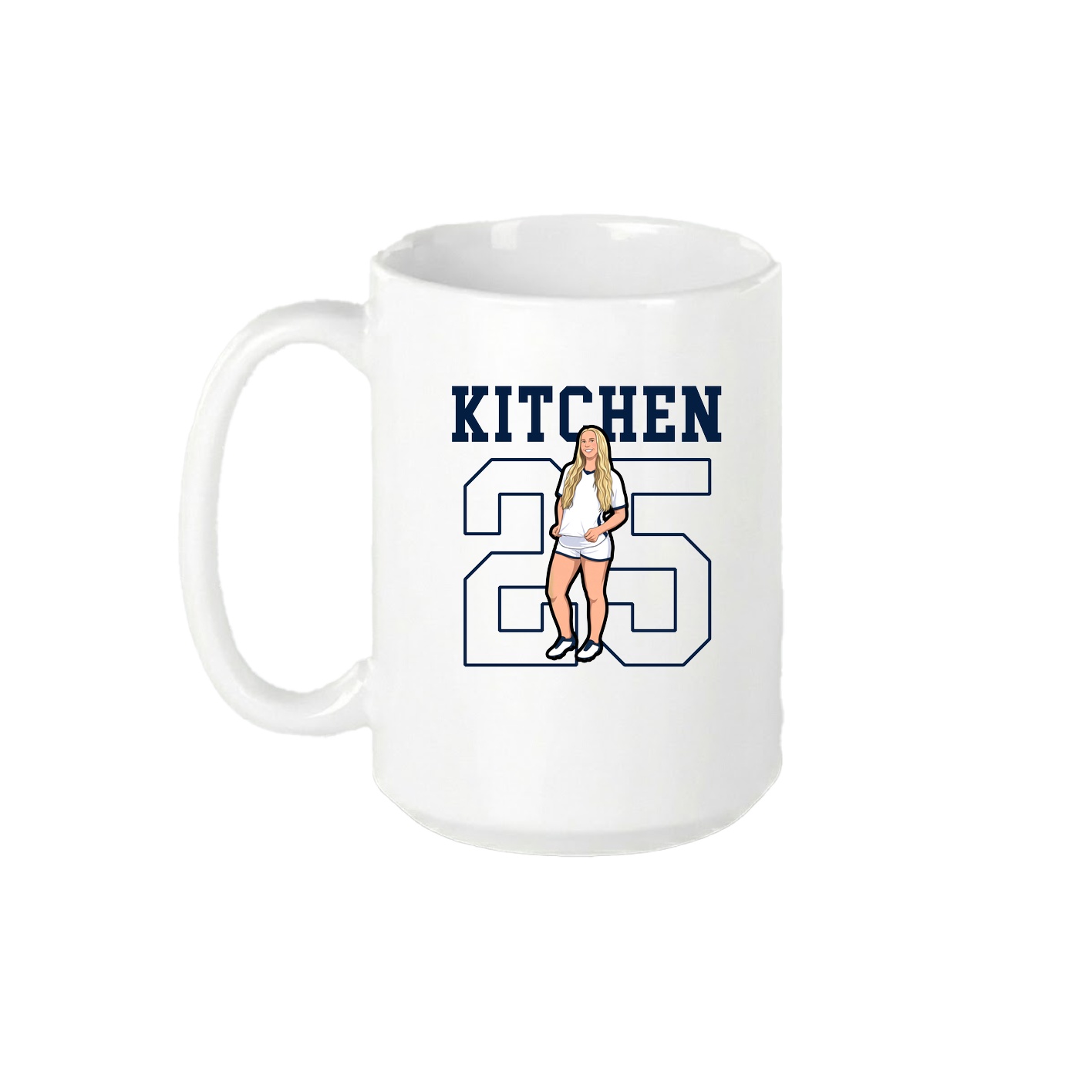 15oz Coffee Mug — Shirsey in White