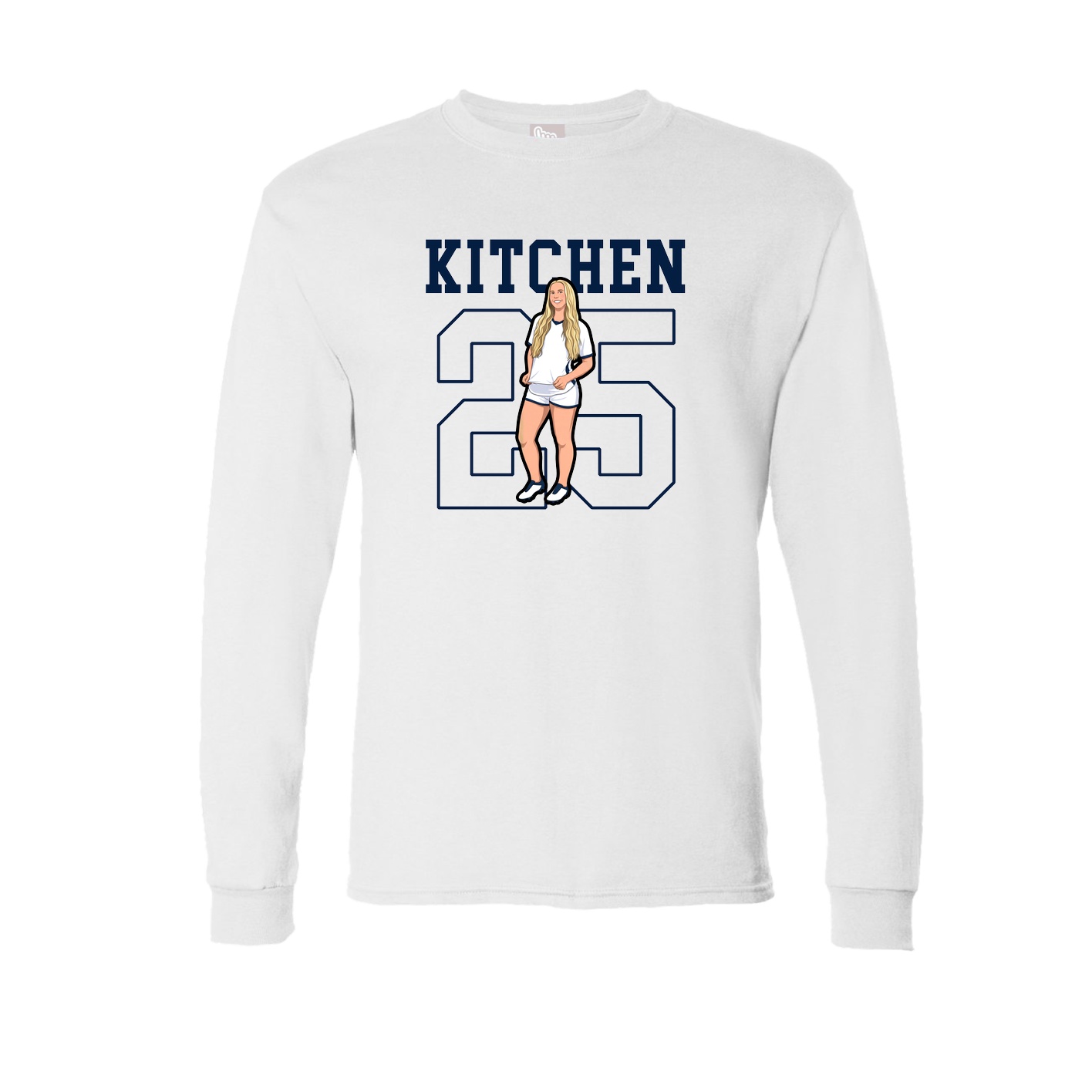 Long Sleeve Tee — Shirsey in White