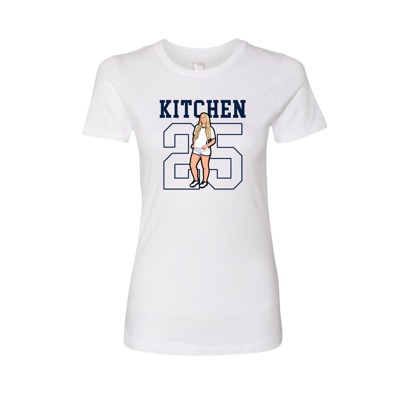Fitted Women's Tee — Shirsey in White