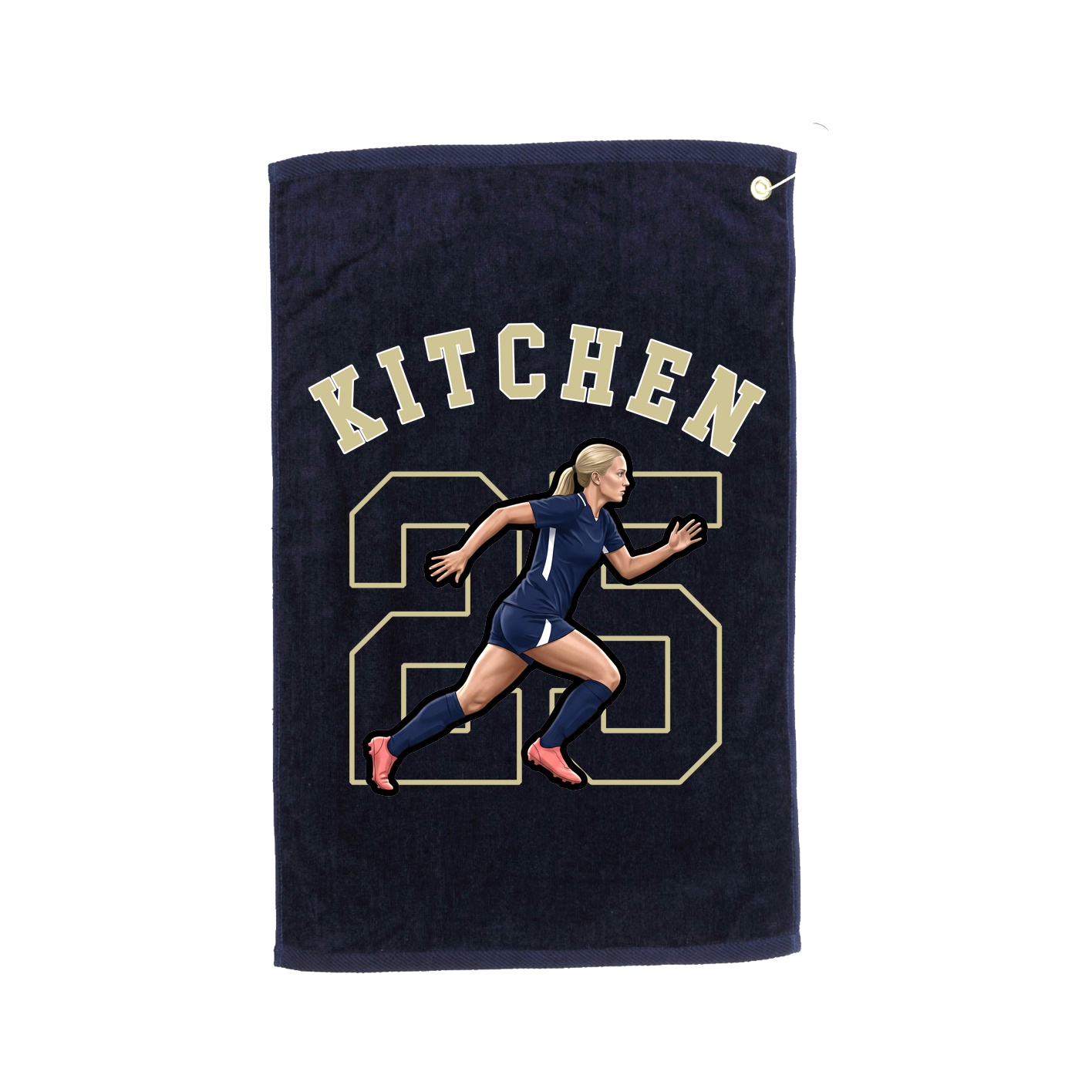 Golf Towel — Shirsey Arch in Navy