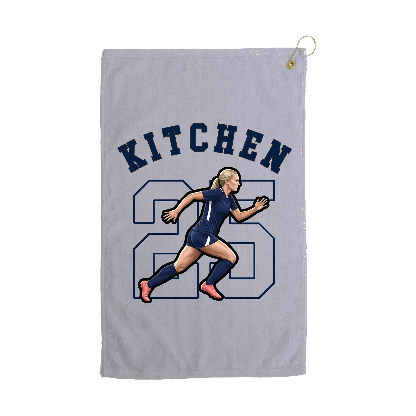 Golf Towel — Shirsey Arch in Grey