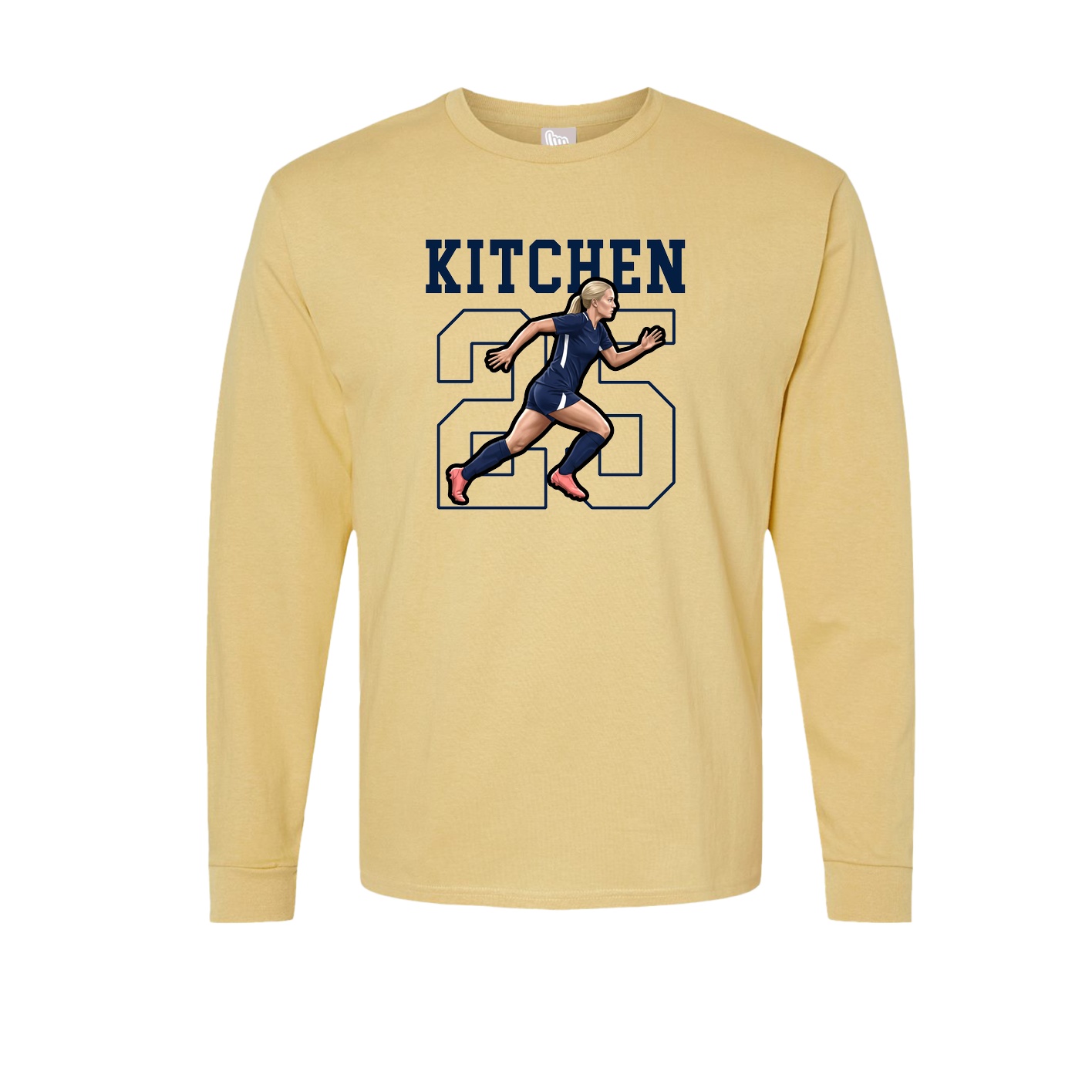 Long Sleeve Tee — Shirsey in Vegas Gold
