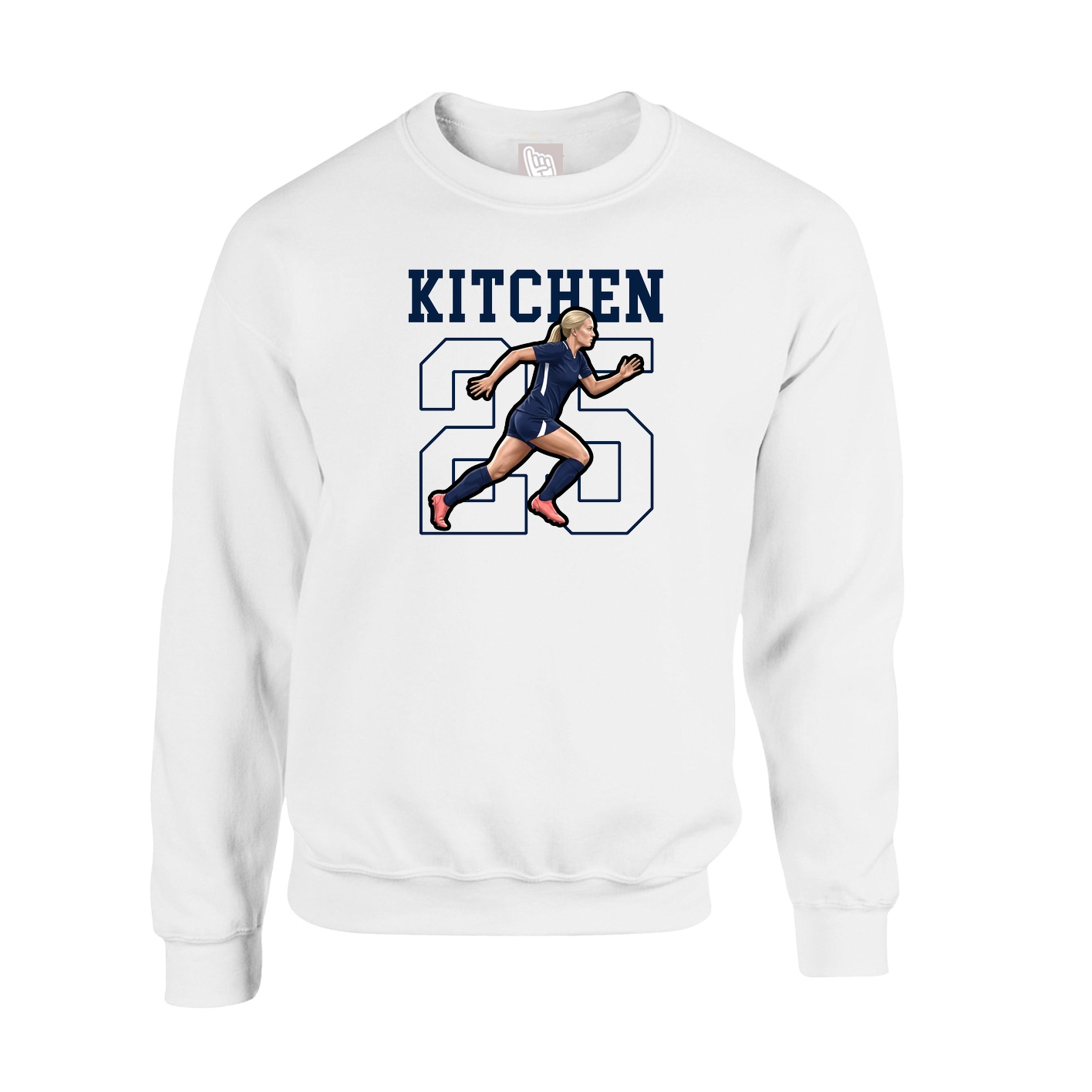 Fleece Crew — Shirsey in White