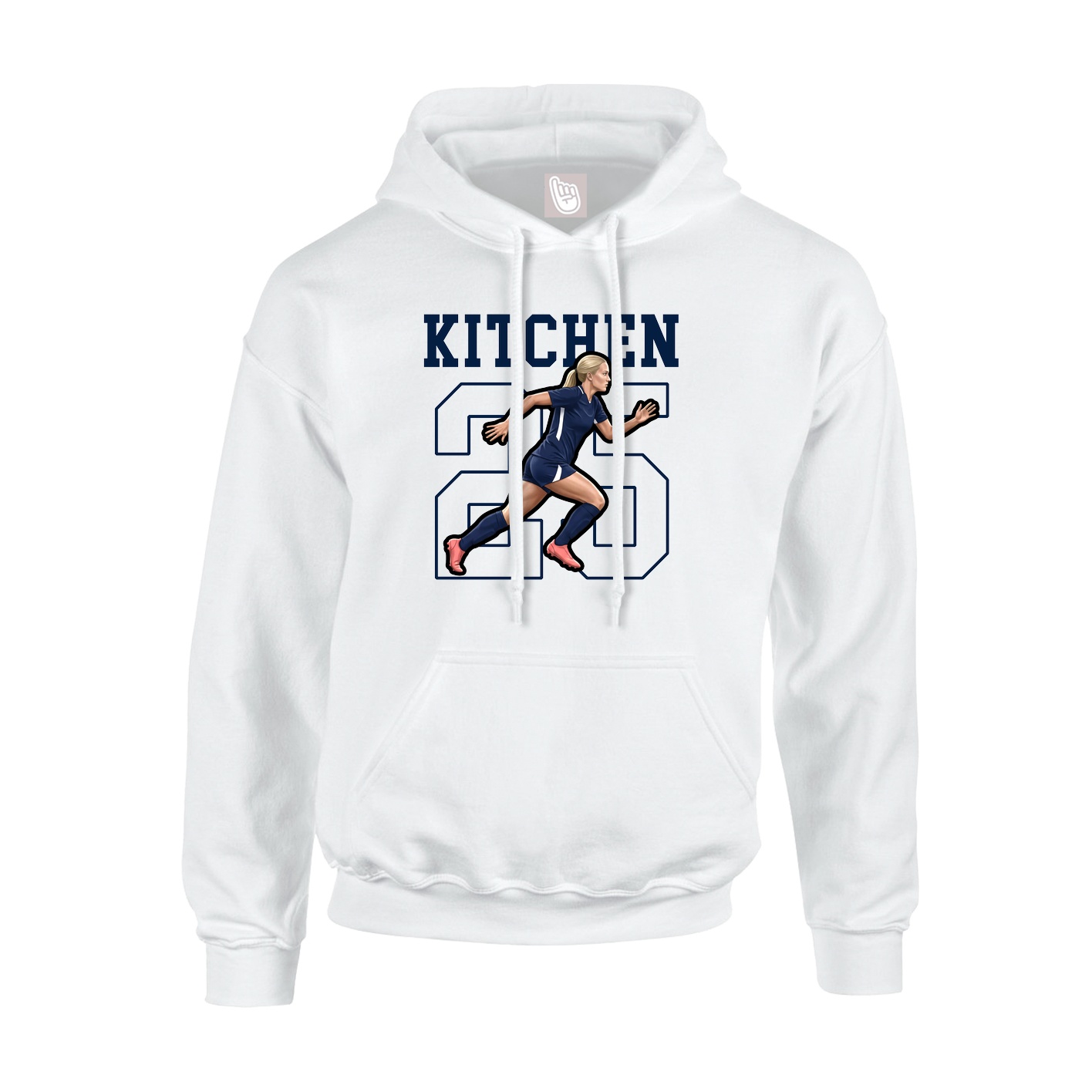 Youth Hoodie — Shirsey in White