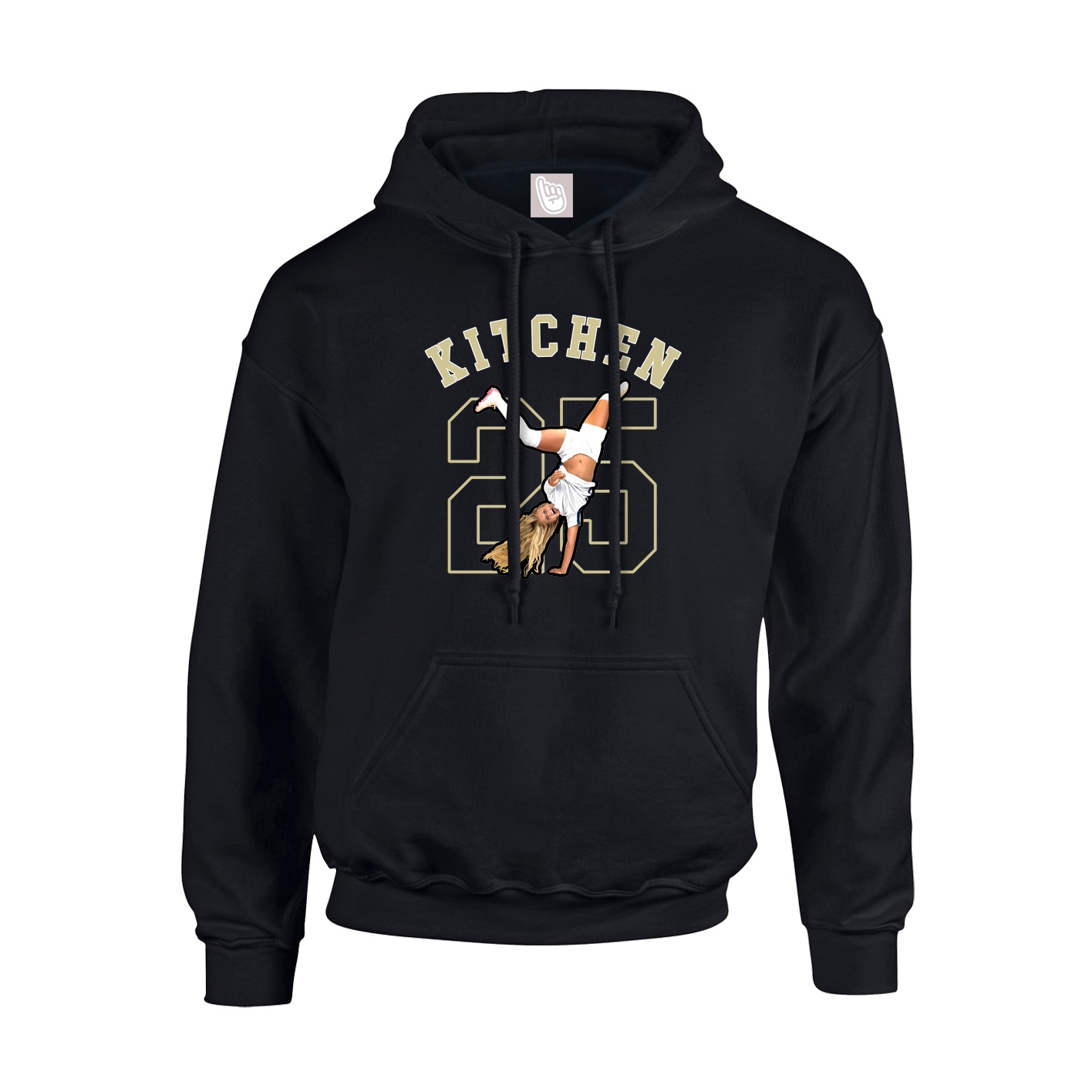 Youth Hoodie — Shirsey Arch in Black