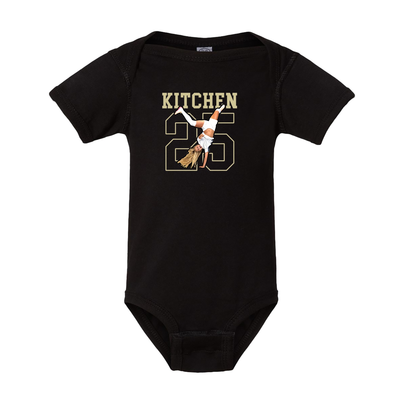 Baby Onesie — Shirsey in Black