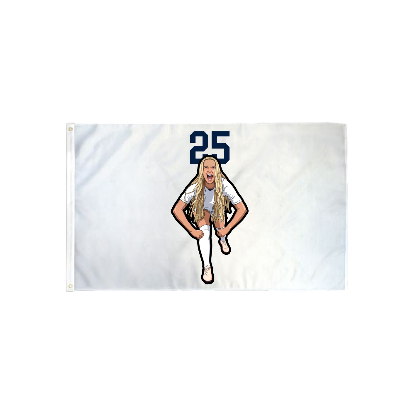 3x5 Flag — Number Top in Classic