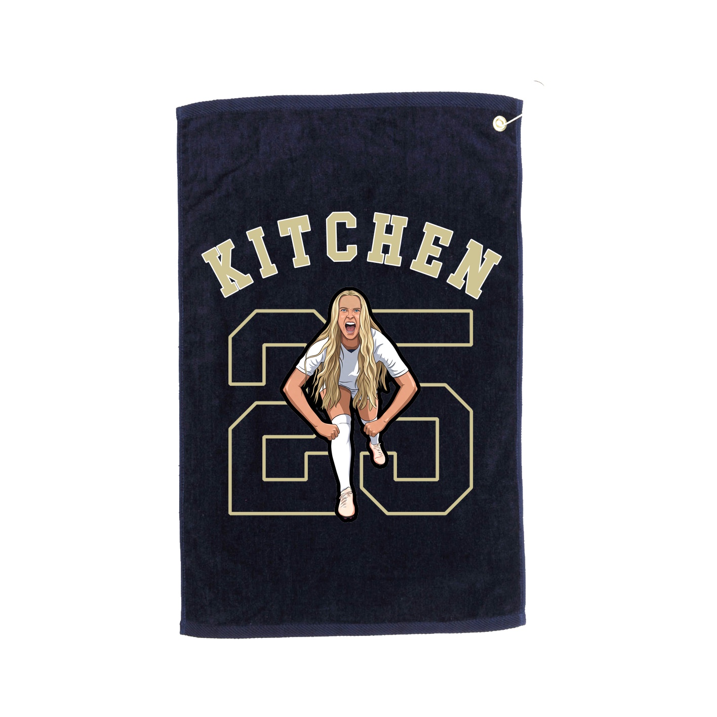 Golf Towel — Shirsey Arch in Navy