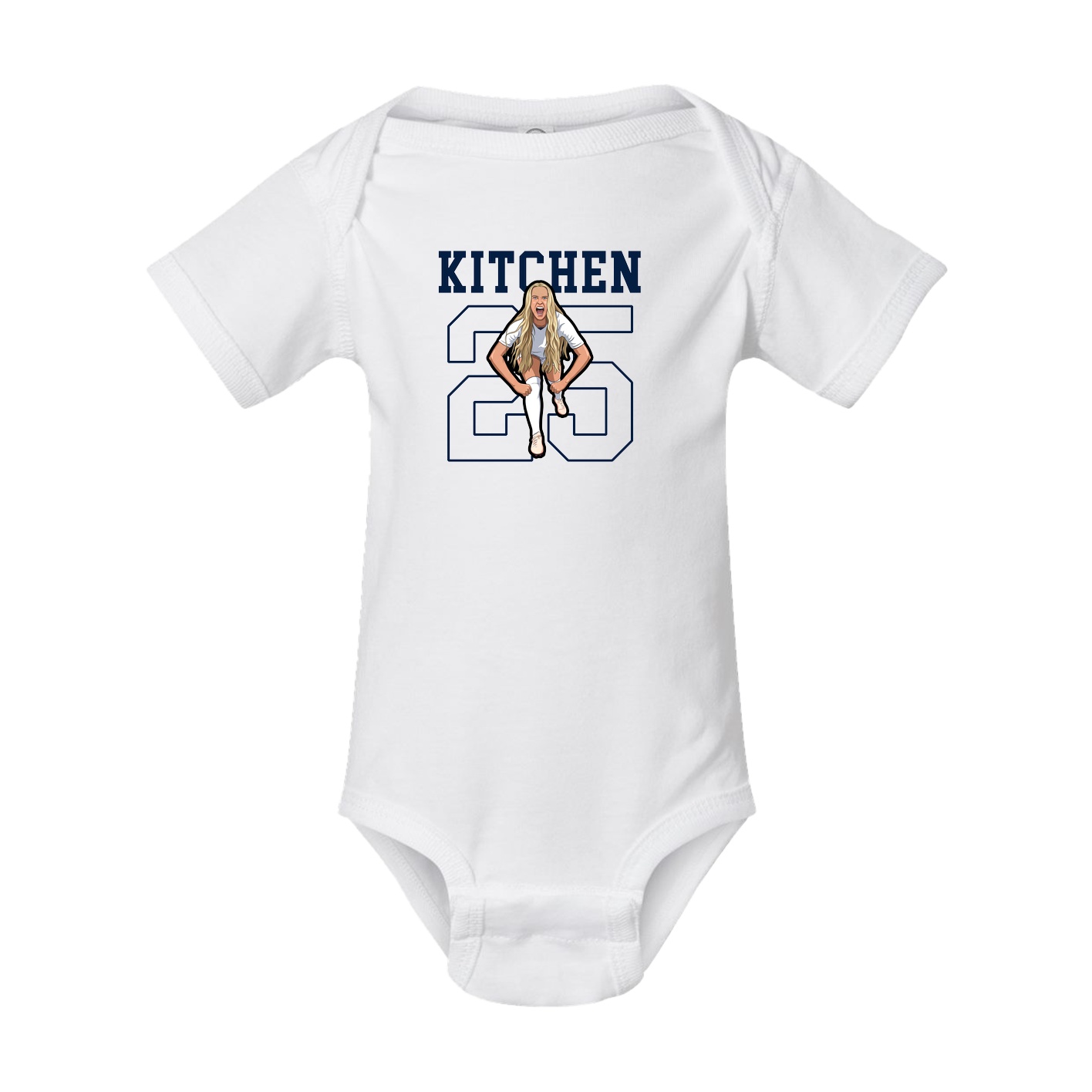 Baby Onesie — Shirsey in White