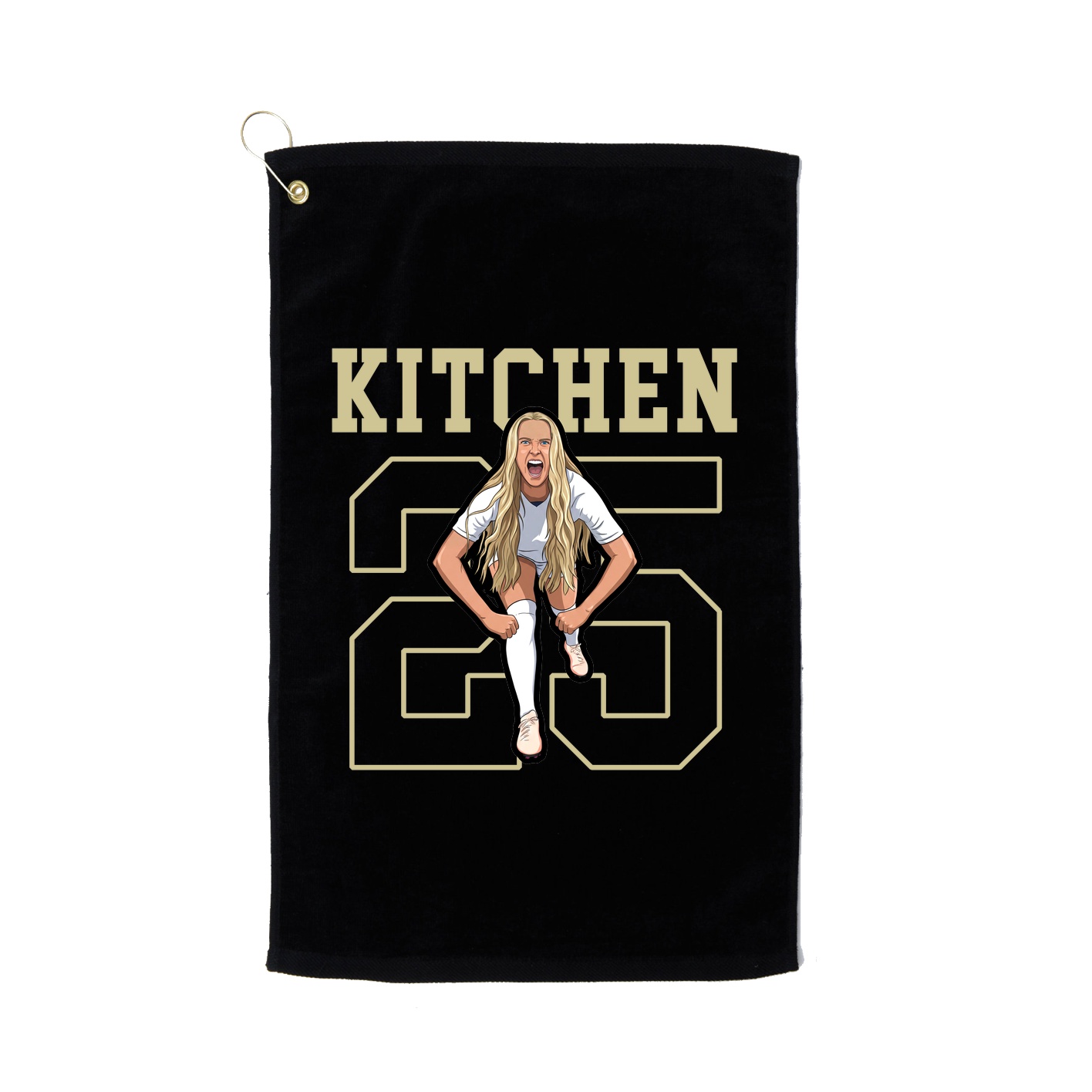 Golf Towel — Shirsey in Black