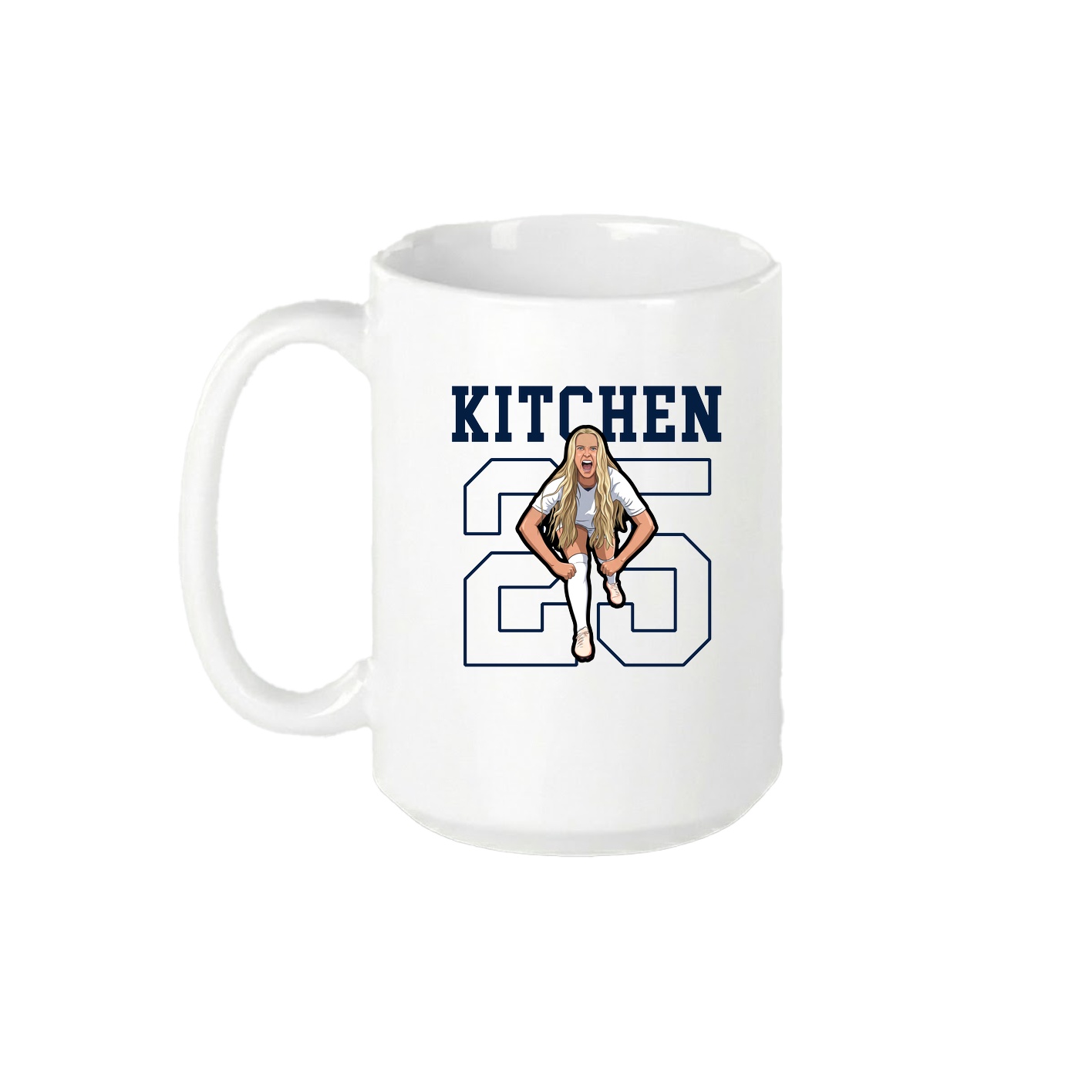 15oz Coffee Mug — Shirsey in White