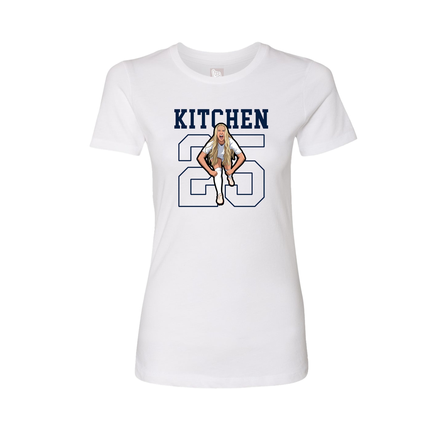 Fitted Women's Tee — Shirsey in White