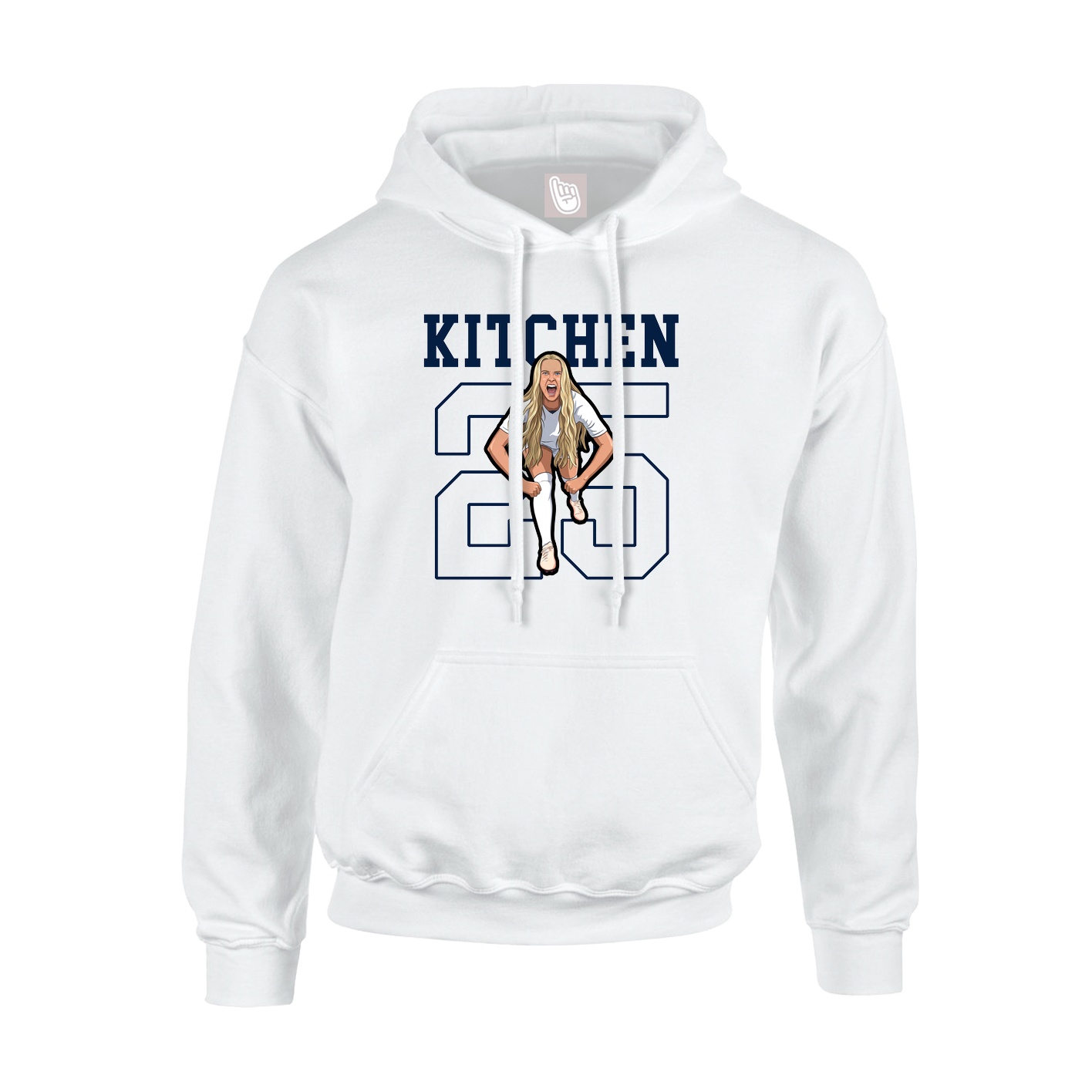 Youth Hoodie — Shirsey in White