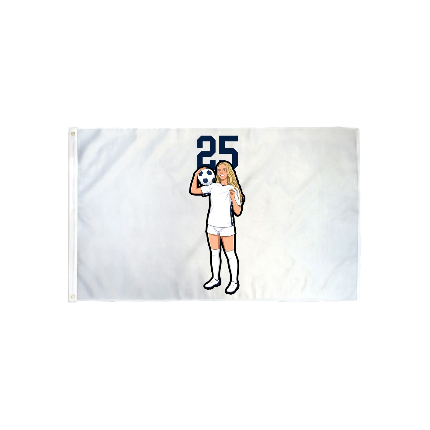 3x5 Flag — Number Top in Classic