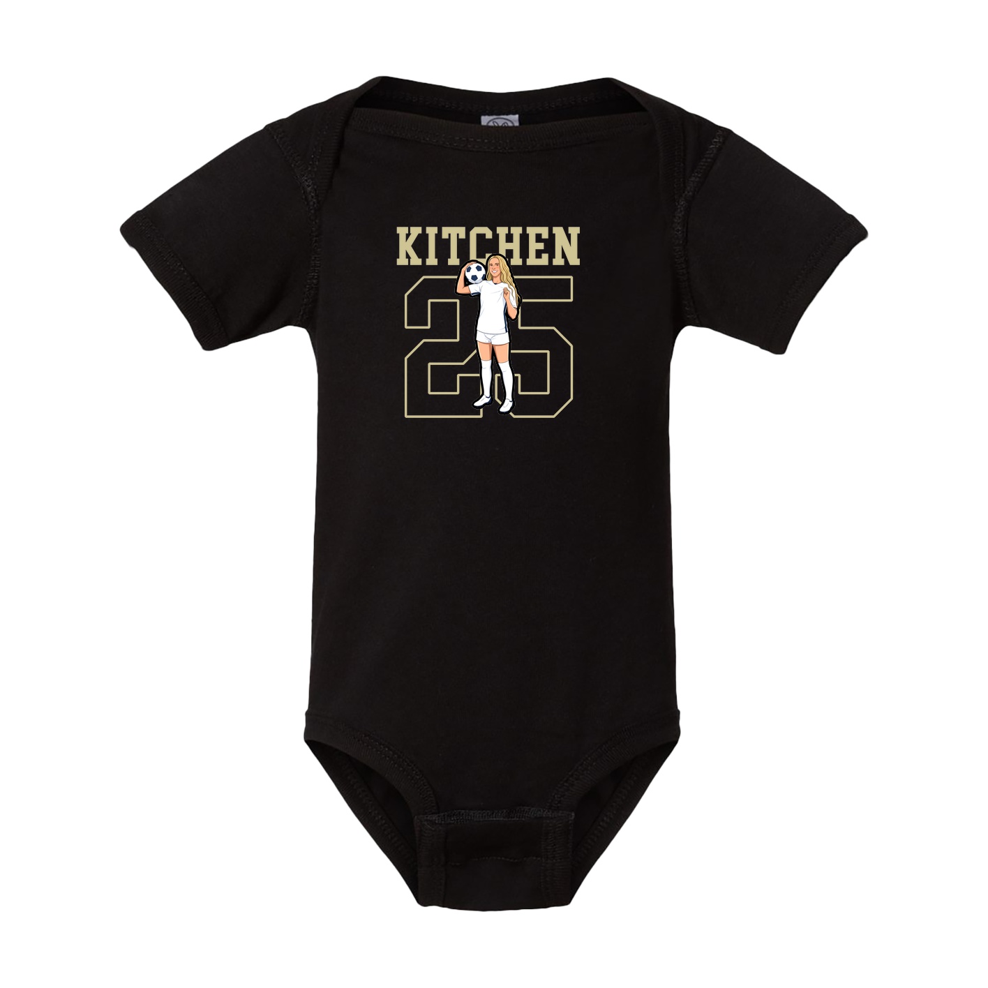 Baby Onesie — Shirsey in Black