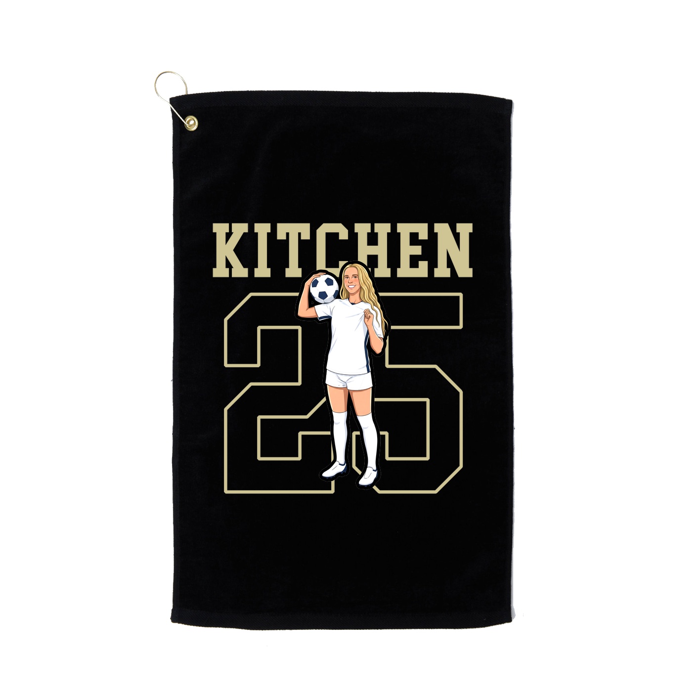 Golf Towel — Shirsey in Black