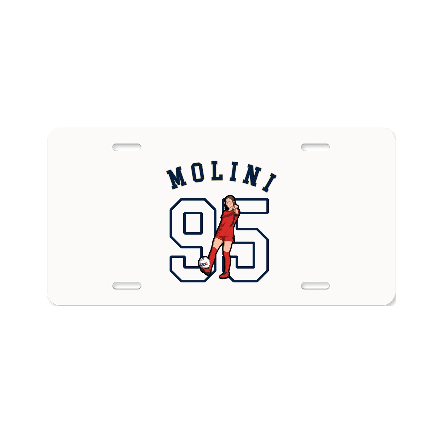License Plate — Shirsey Arch in Classic