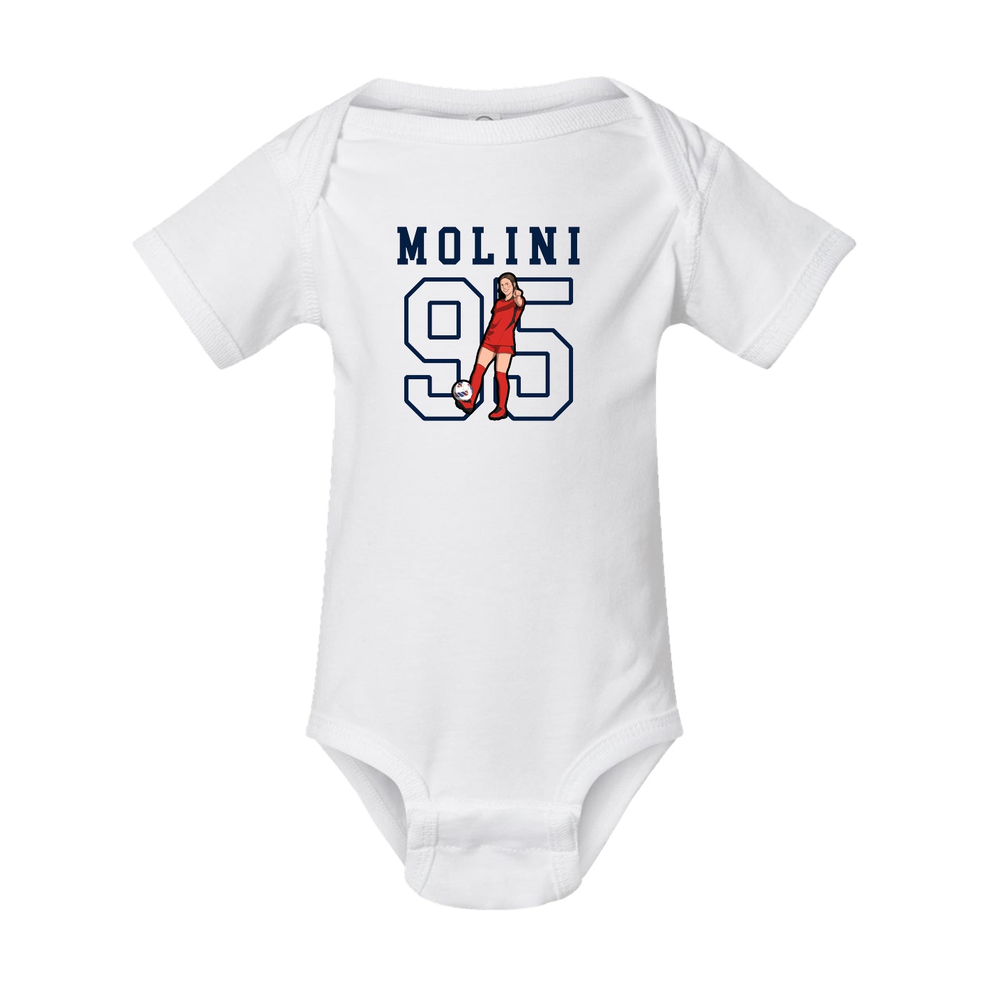 Baby Onesie — Shirsey in White