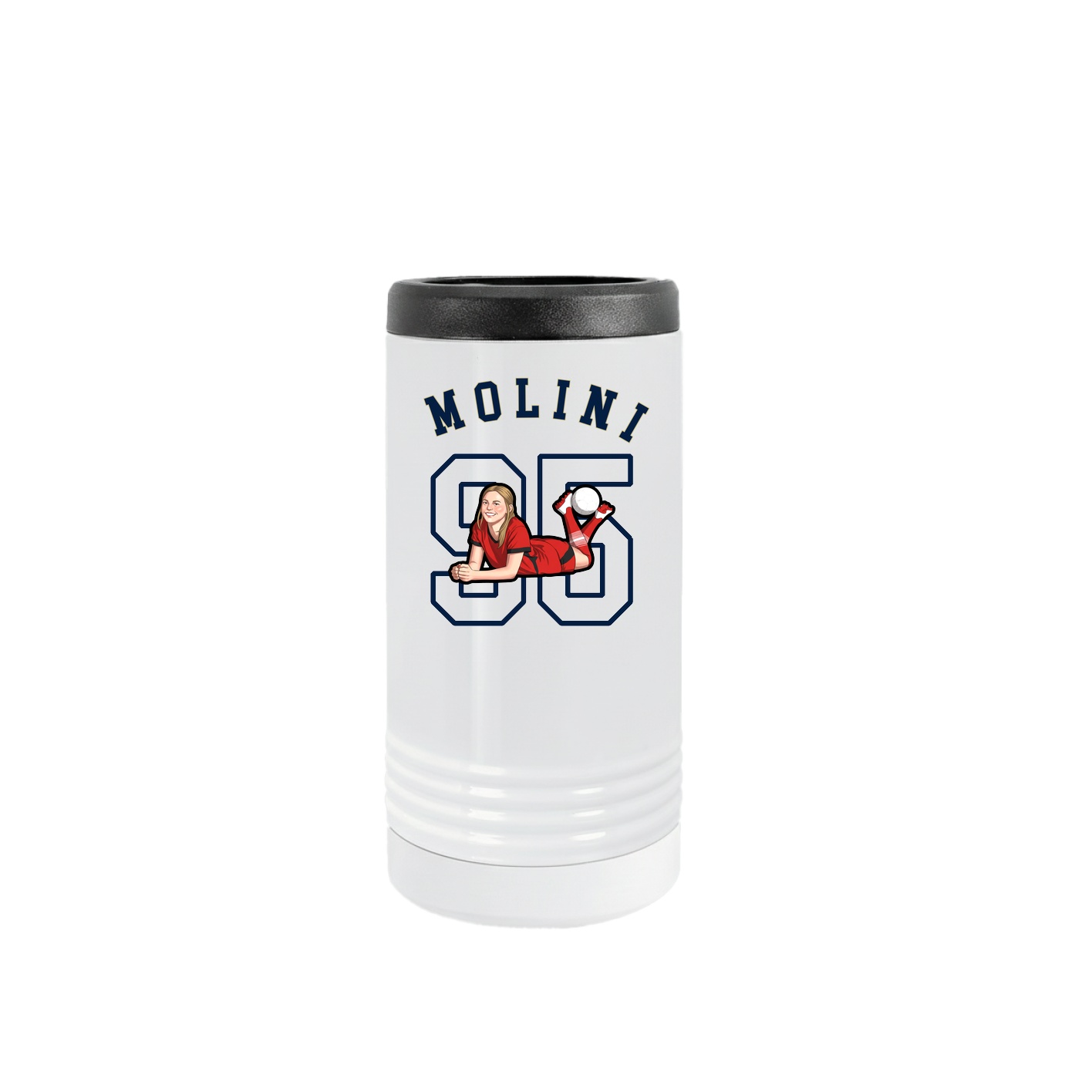 Slim Beverage Holder — Shirsey Arch in White