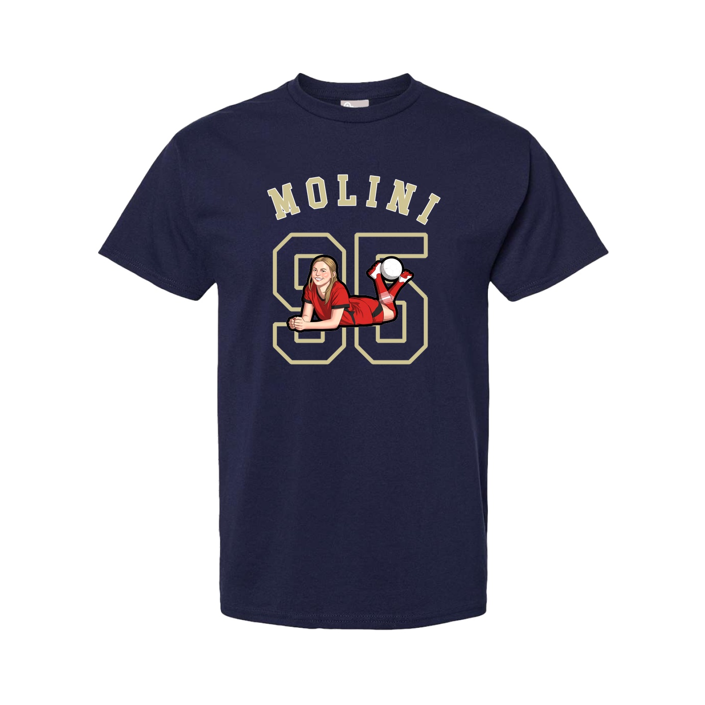 Tee — Shirsey Arch in Navy