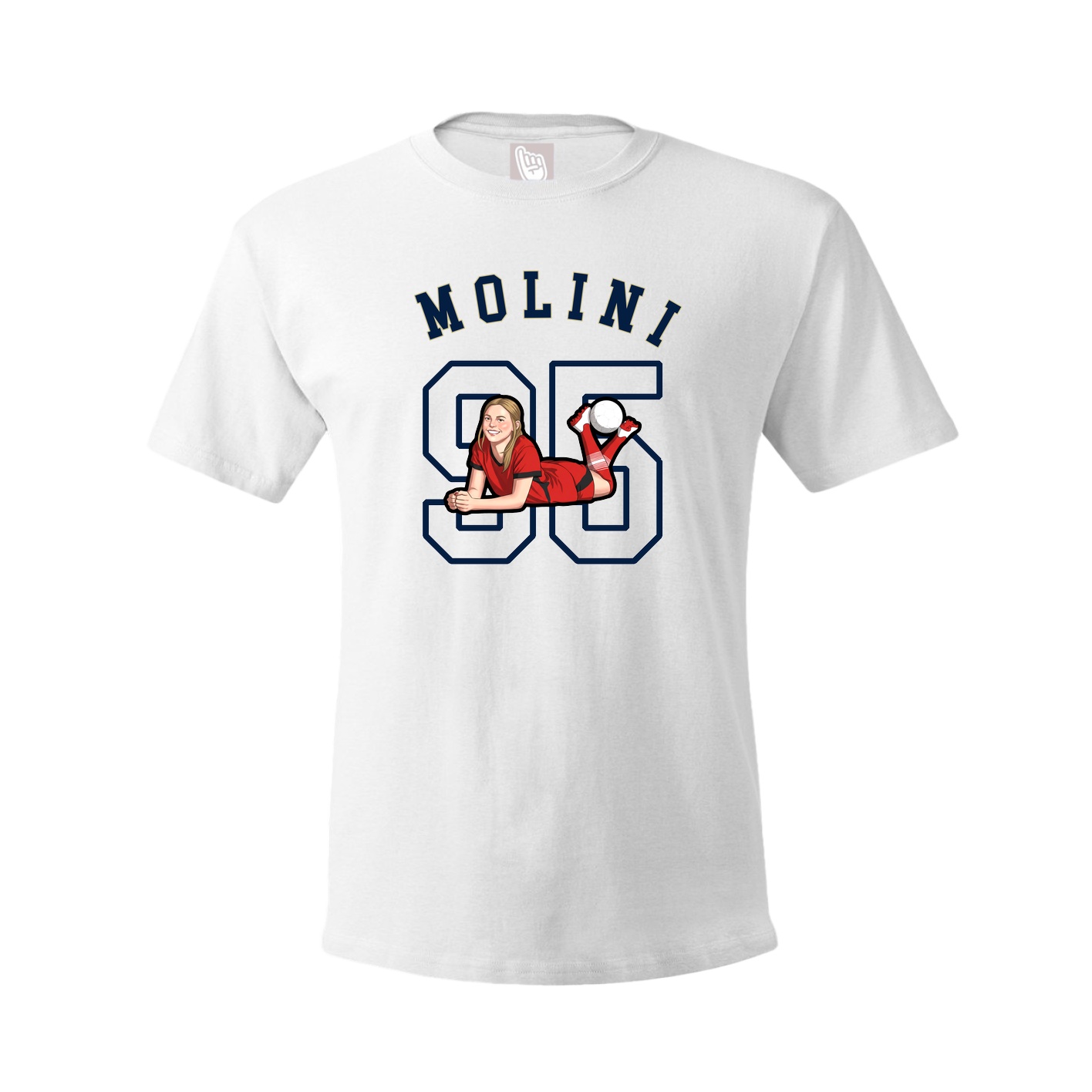 Youth Tee — Shirsey Arch in White