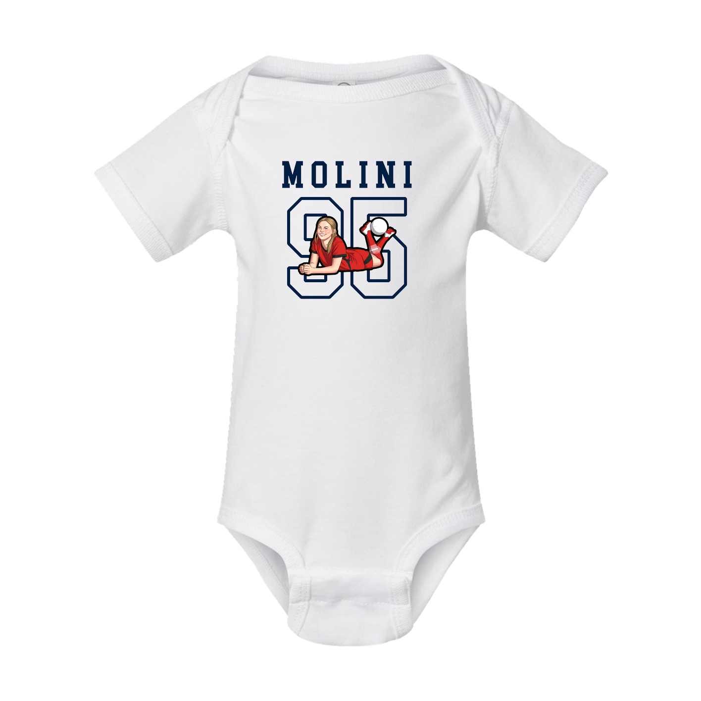 Baby Onesie — Shirsey in White