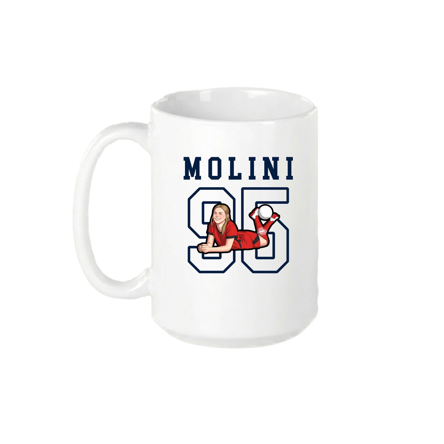 15oz Coffee Mug — Shirsey in White