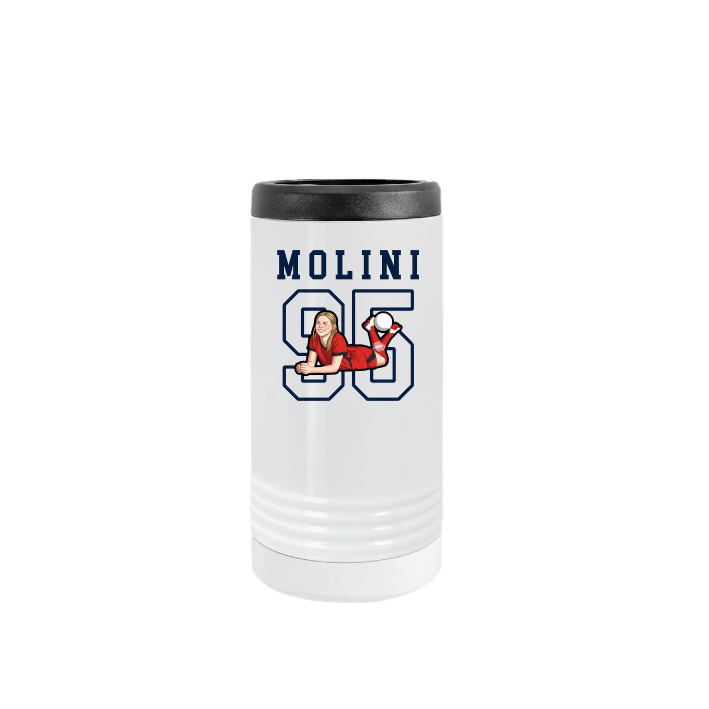 Slim Beverage Holder — Shirsey in White