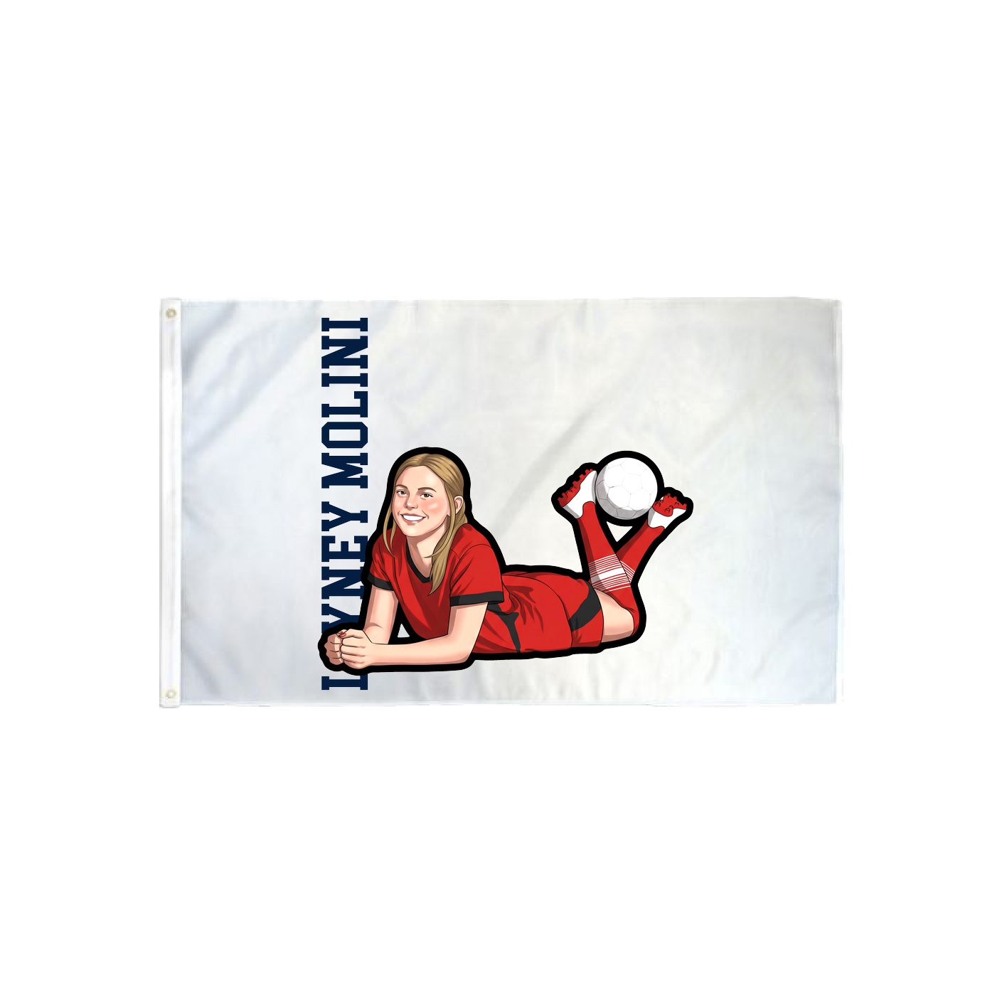 3x5 Flag — Name Vertical in Classic
