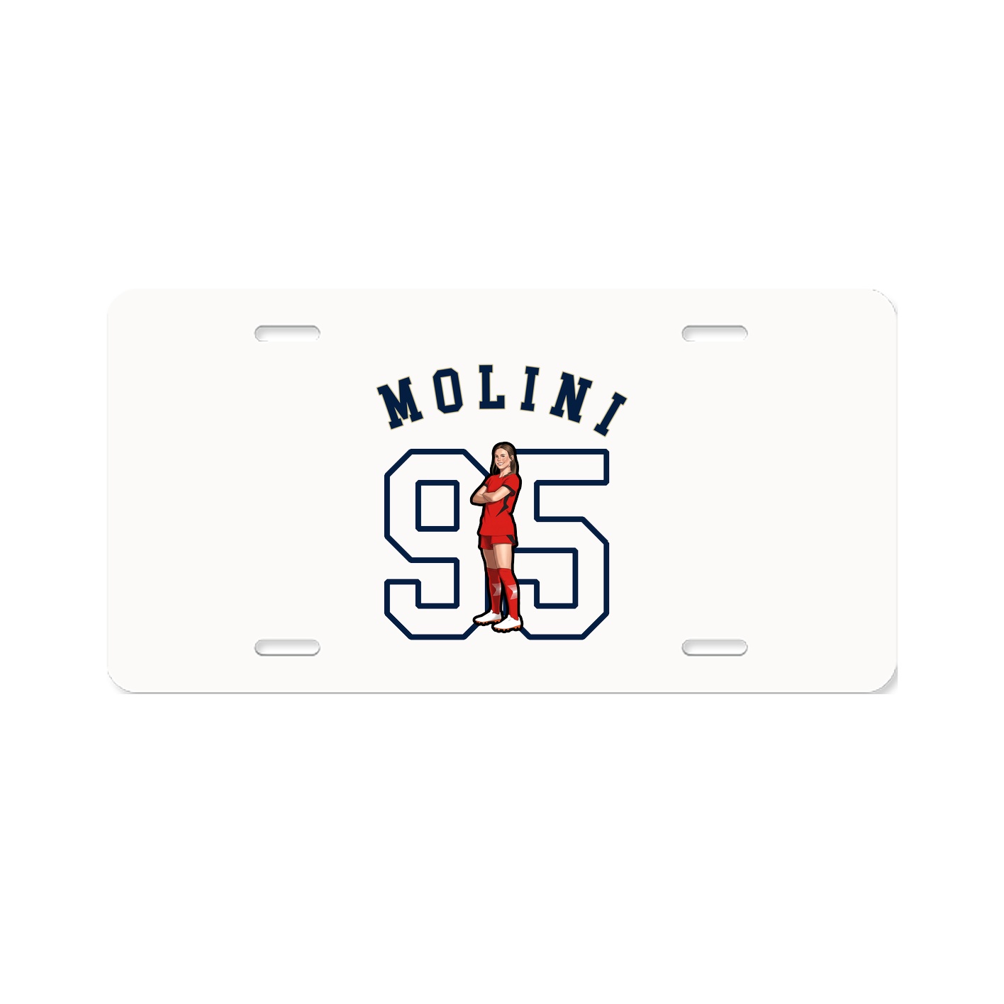 License Plate — Shirsey Arch in Classic