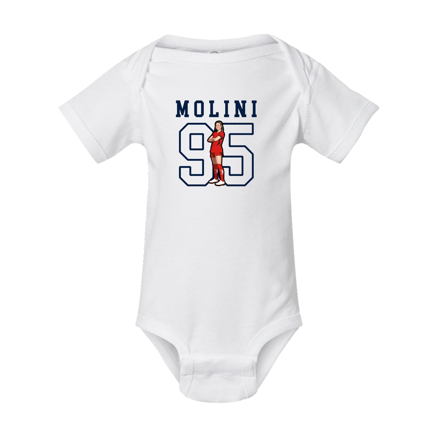 Baby Onesie — Shirsey in White