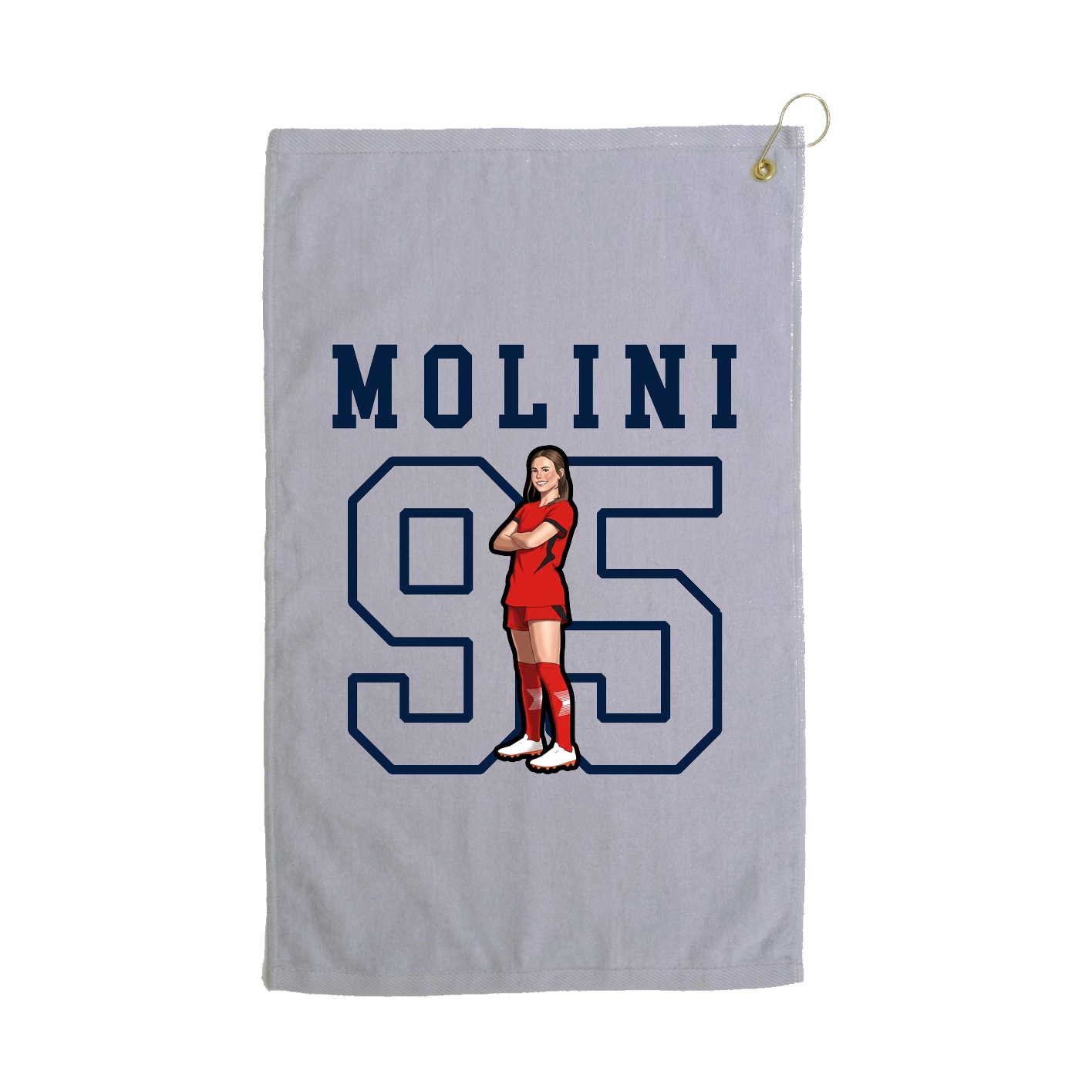 Golf Towel — Shirsey in Grey